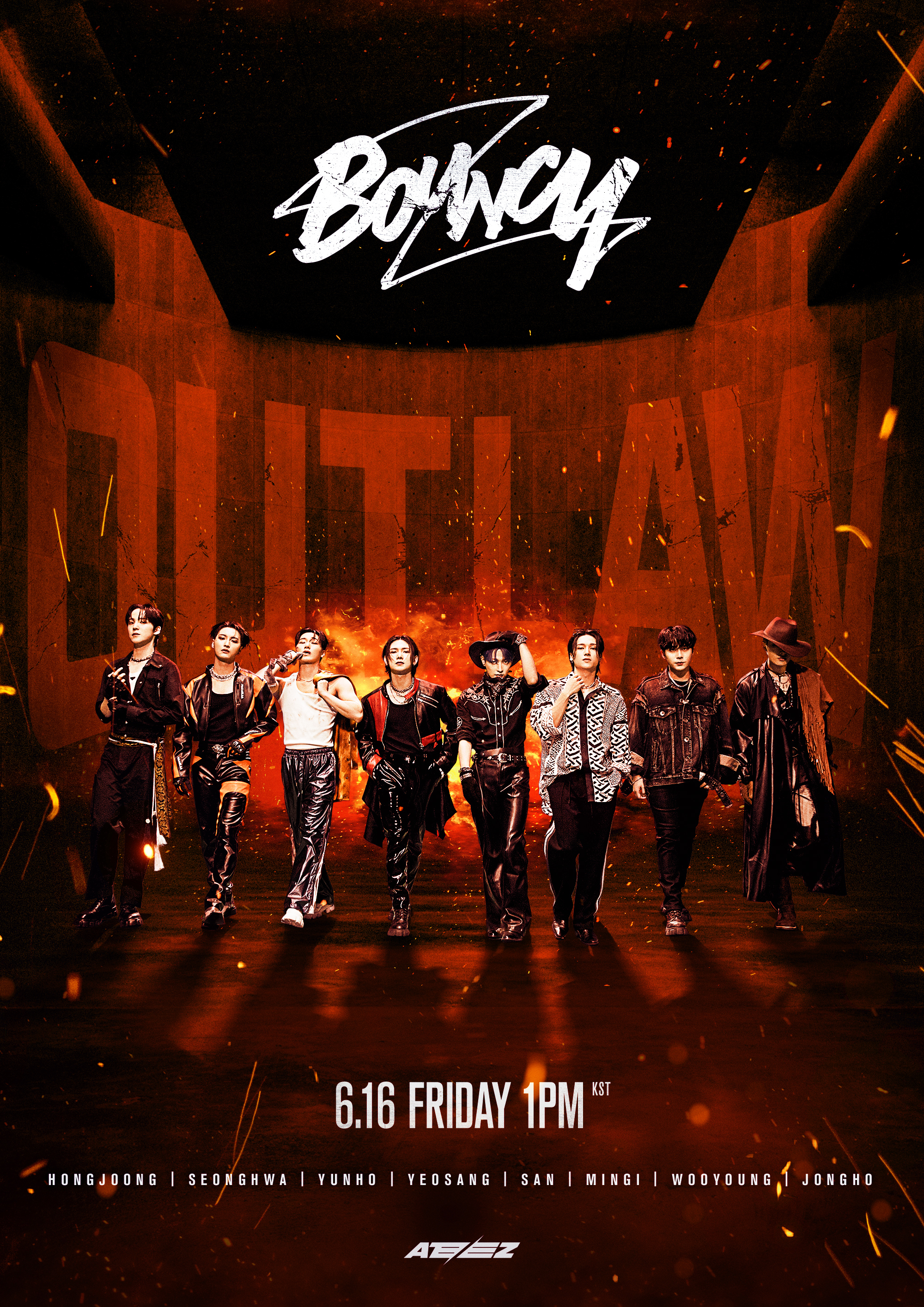 OUTLAW #BOUNCY #ATEEZ #에이티즈