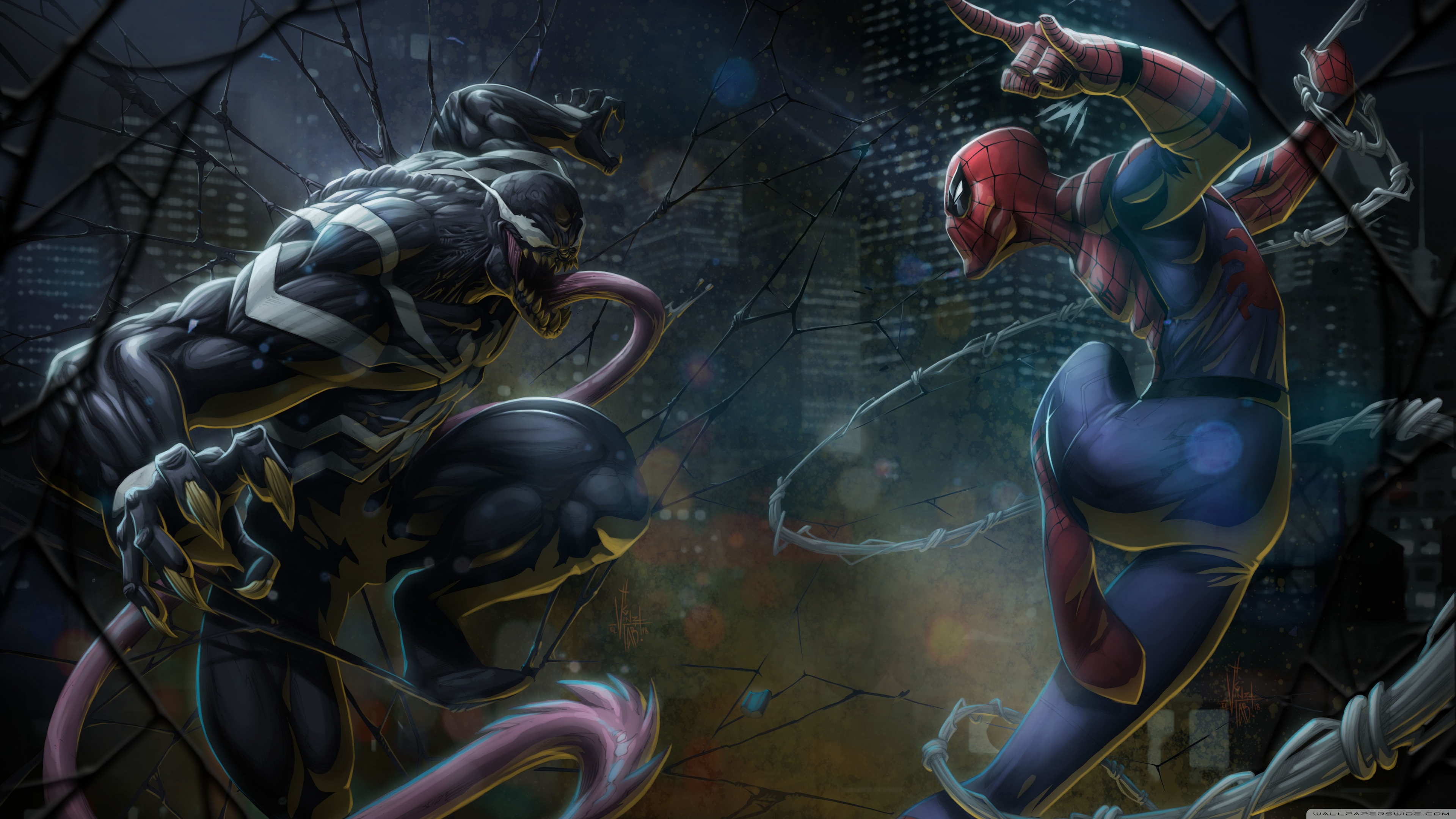 Marvel Comics Spider Man Vs Venom