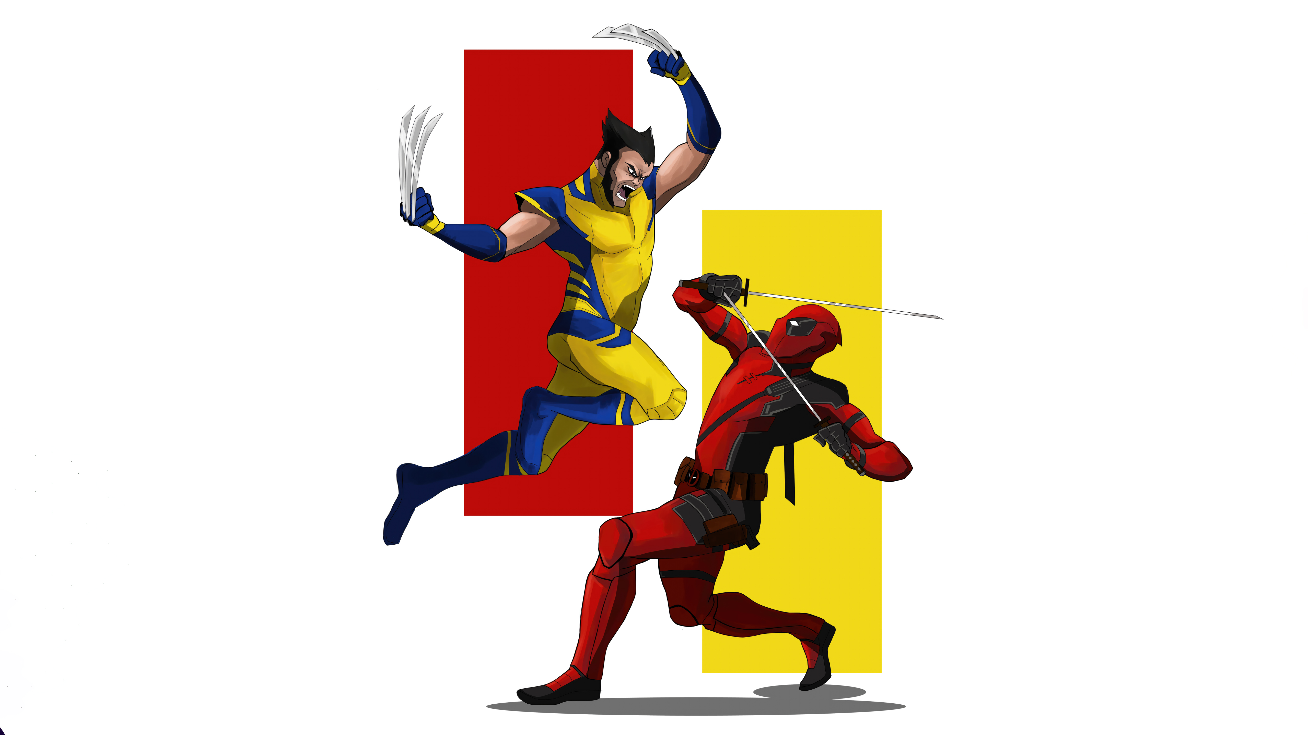Deadpool And Wolverine Tag Team Chaos