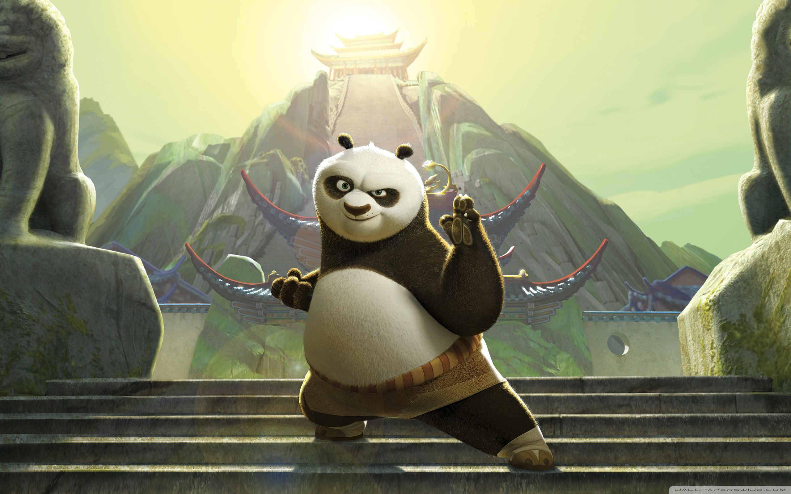 Kung Fu Panda Ultra HD Desktop