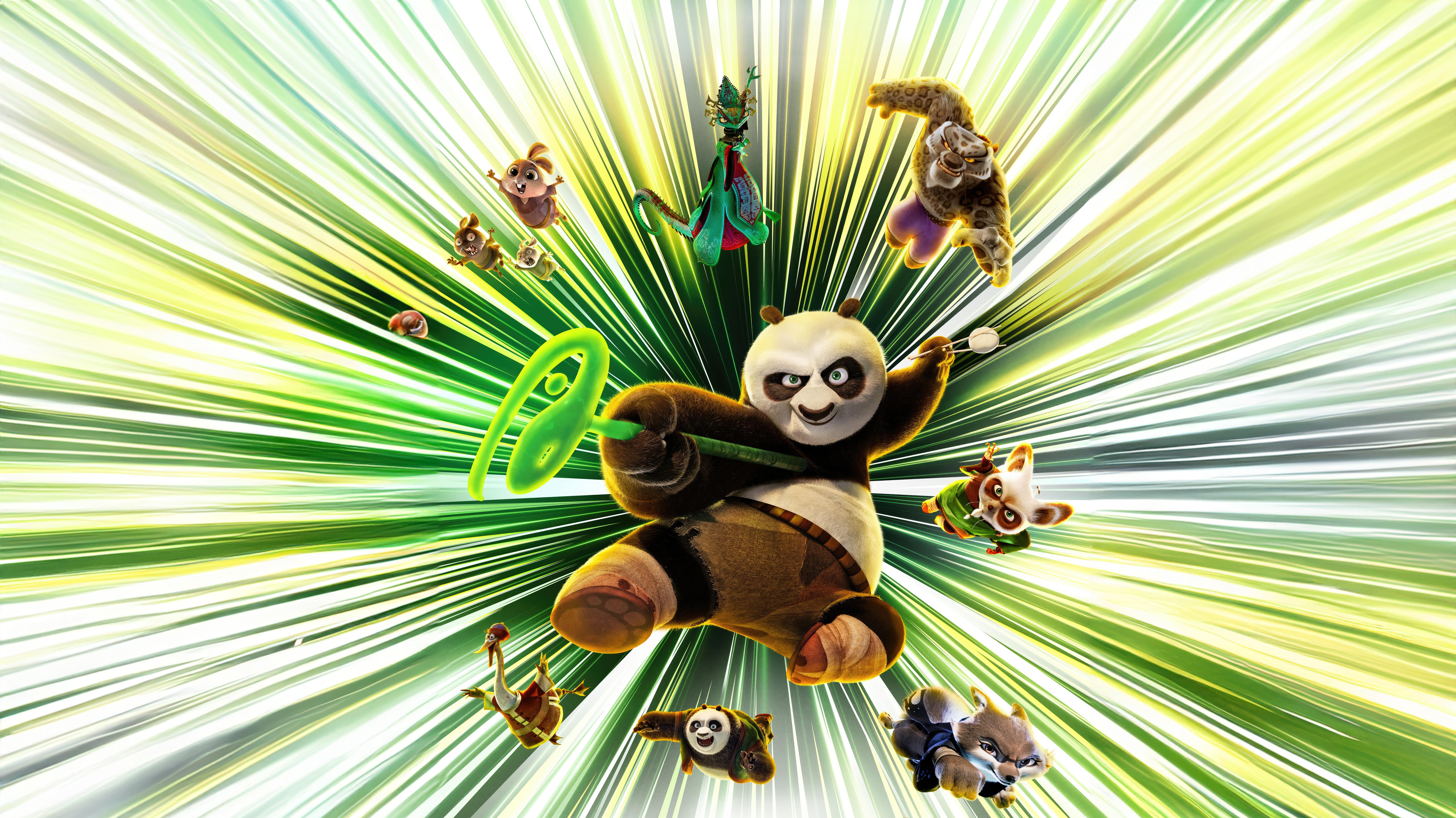 Kung Fu Panda 4 Movie 5k Wallpaper, HD