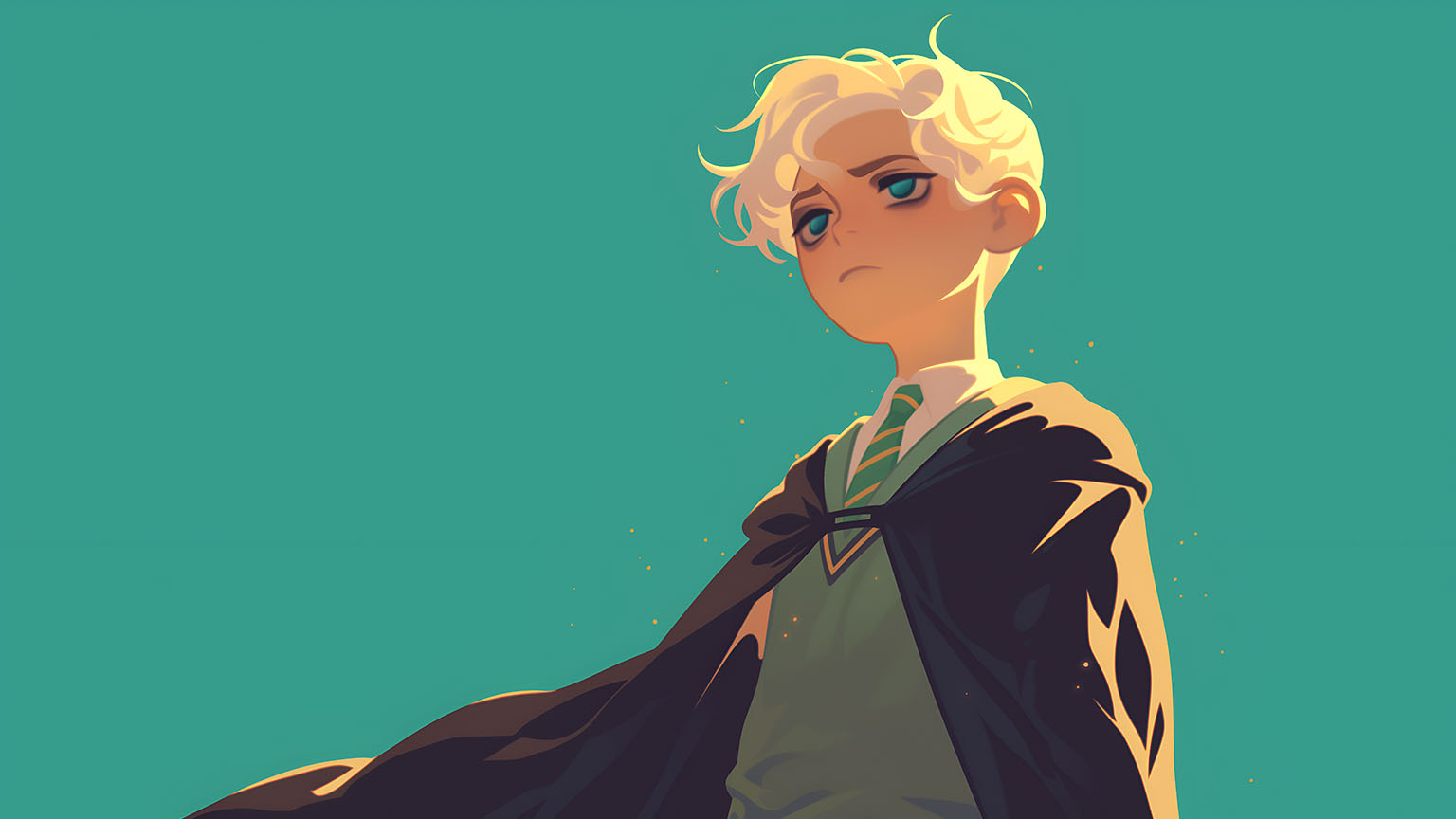 Draco Malfoy Slytherin Pride 4K