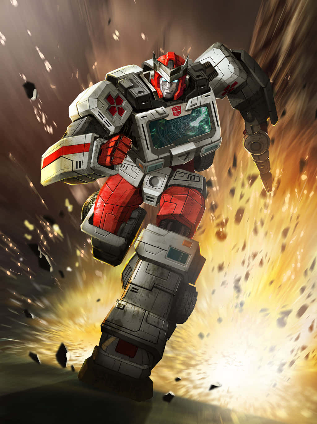 Download • Optimus Prime leads the Autobots against the Decepticons