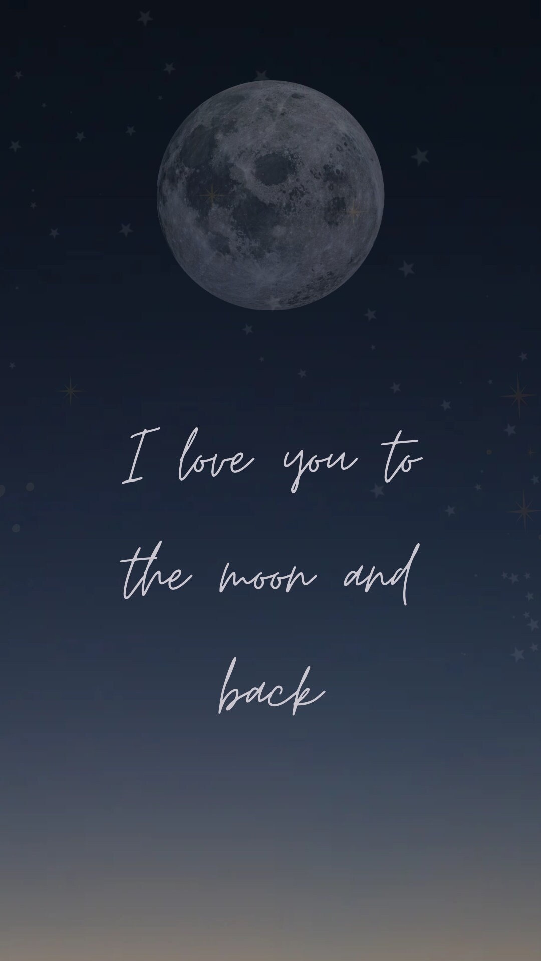 I Love You to the Moon and Back