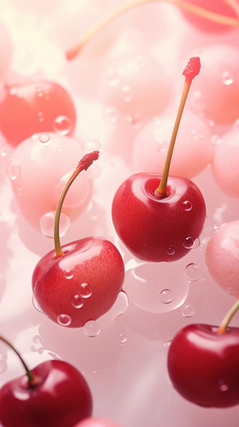 Cherry iPhone Wallpaper Image. Free