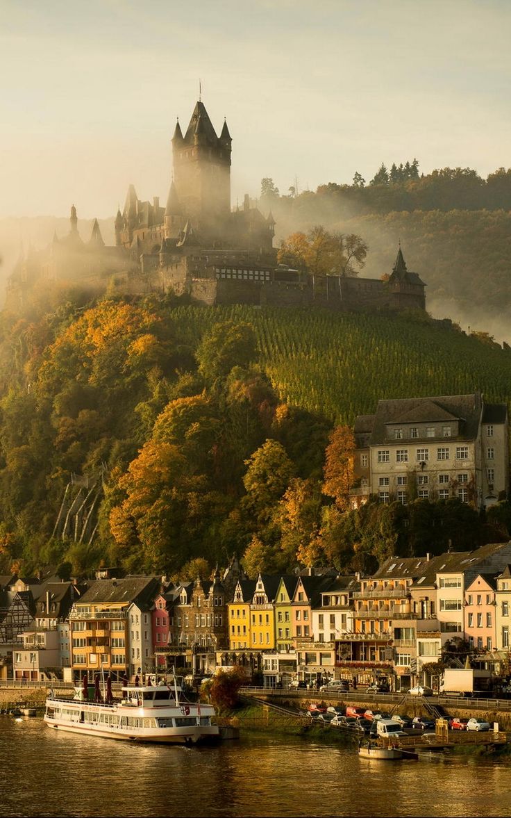Wallpaper germany mosel river cochem