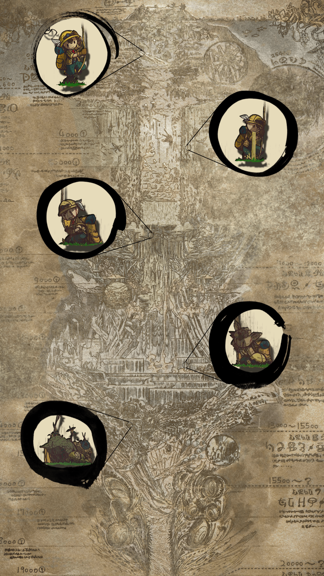 Made in Abyss Curse Stages Portrait