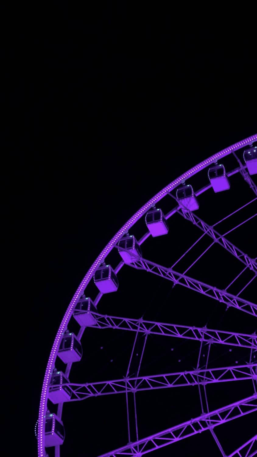 Neon Purple iPhone Background