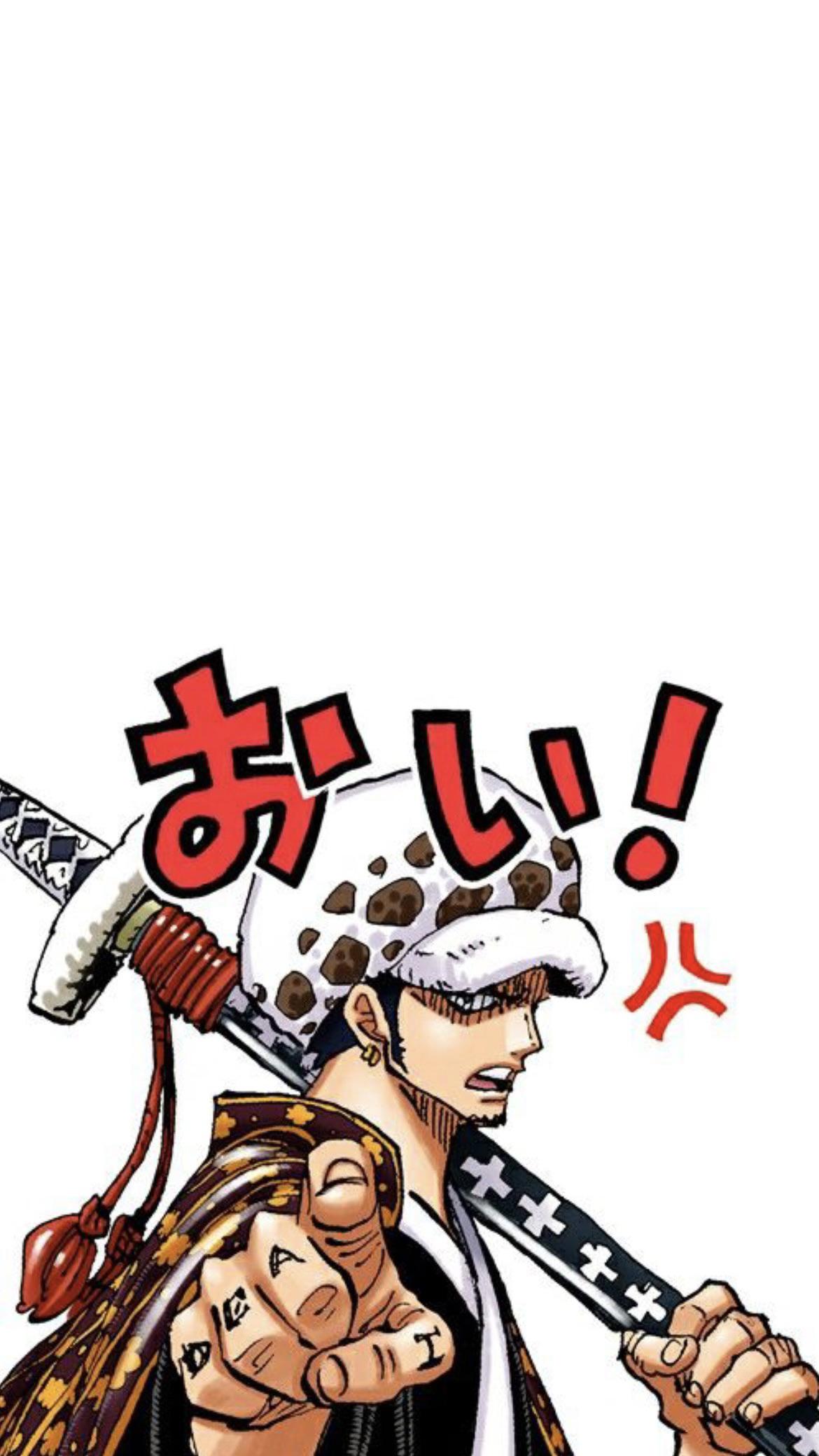 Trafalgar Law wallpaper I made