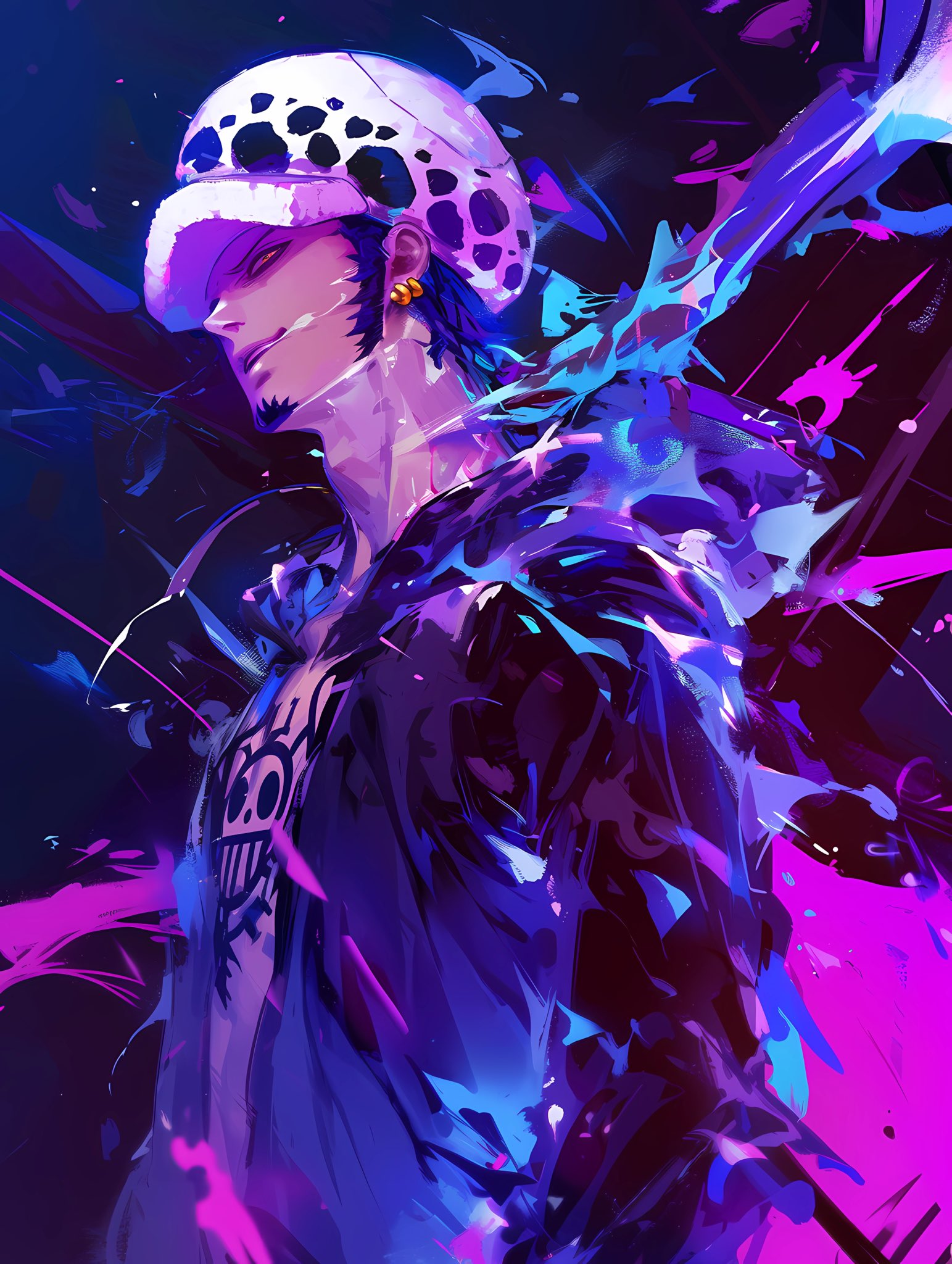 Trafalgar Law One Piece Art
