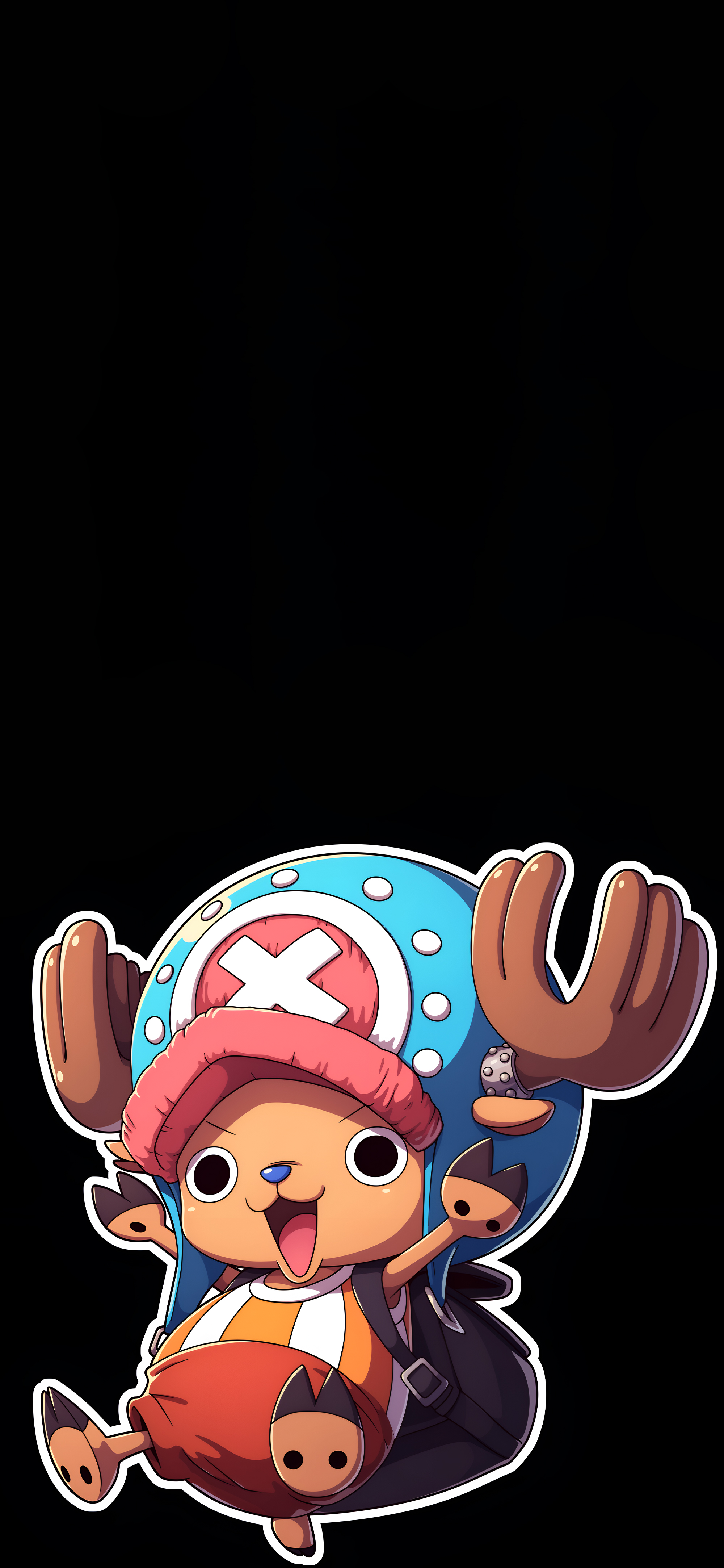 Cheerful Chopper Wallpaper