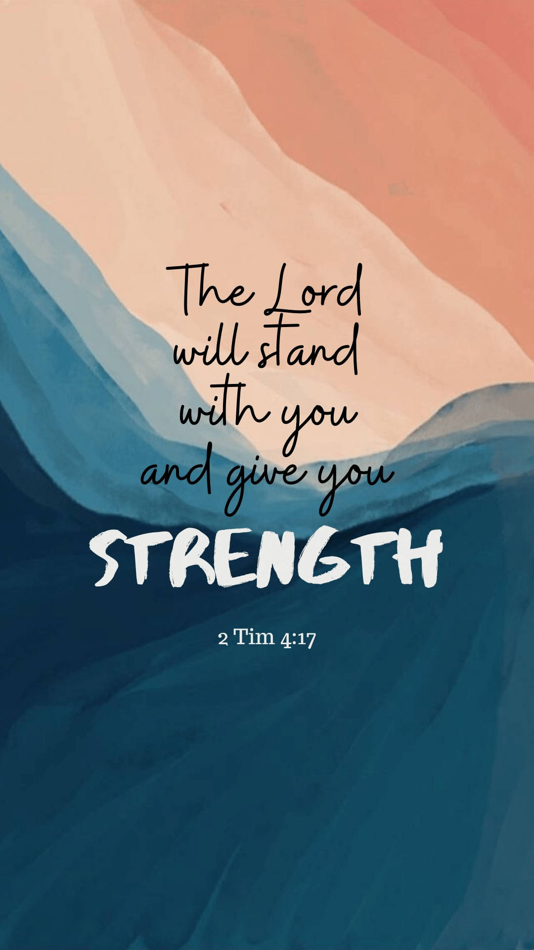 Aesthetic Bible Verse 2 Timothy 4