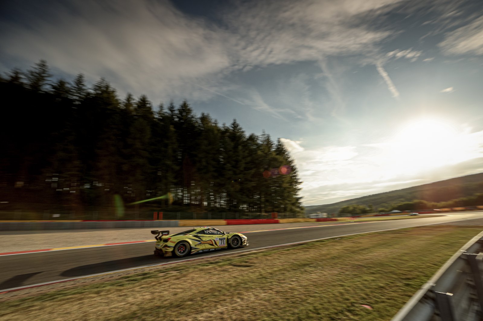 Pressure builds as sun rises over Spa