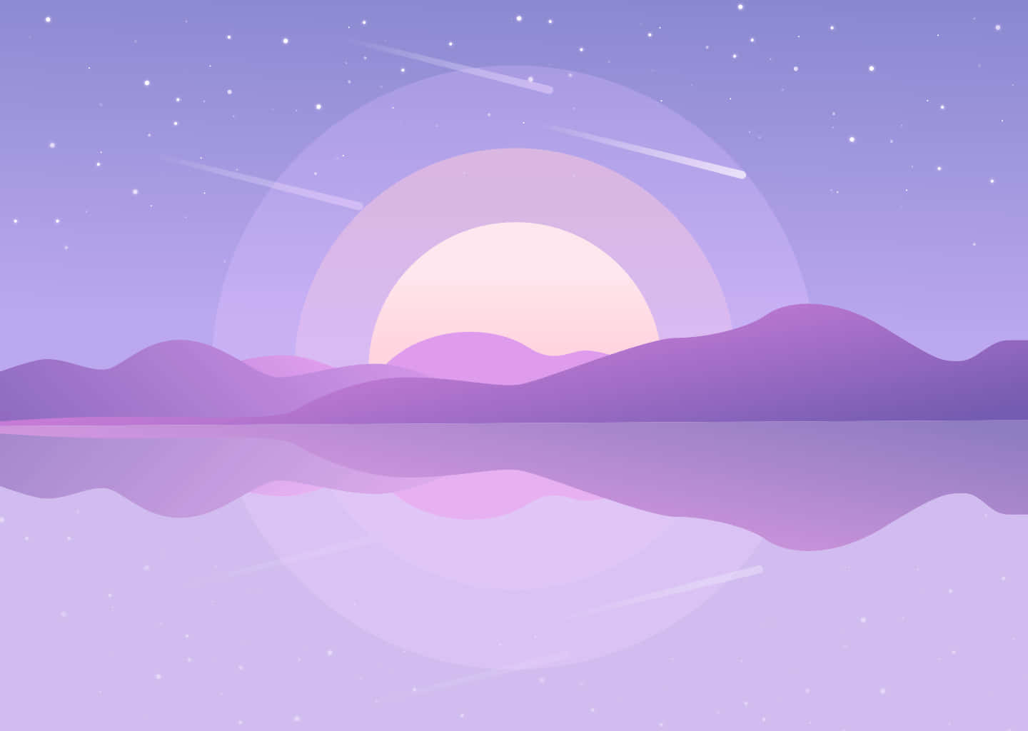 Light Purple Background Wallpaper