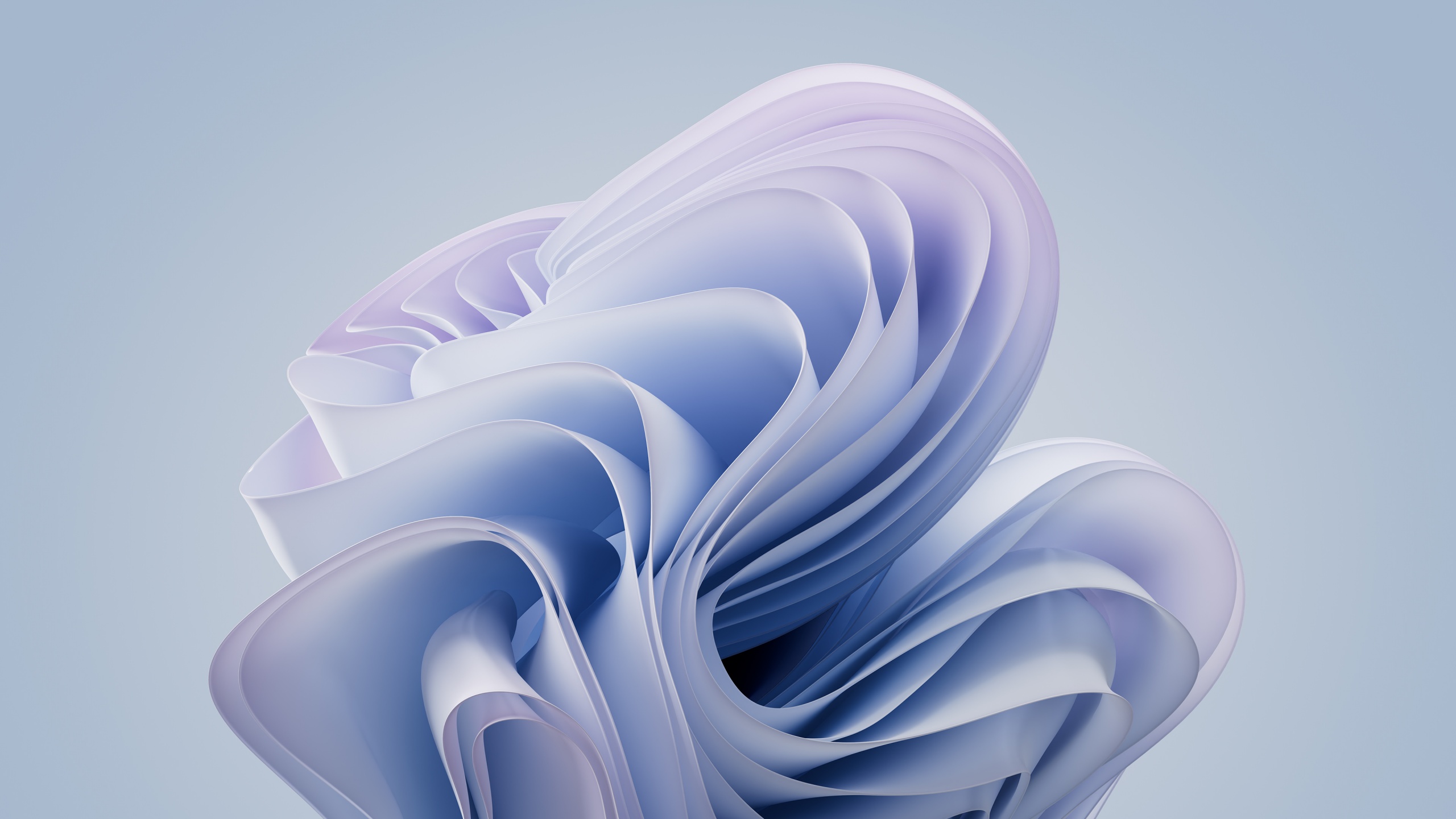 Surface Pro 9 Wallpaper 4K, Pastel blue