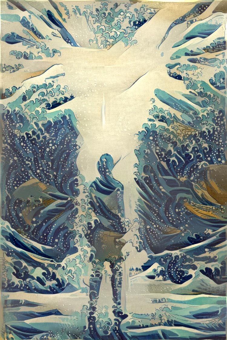 Great Wave PATHS Wallpaper