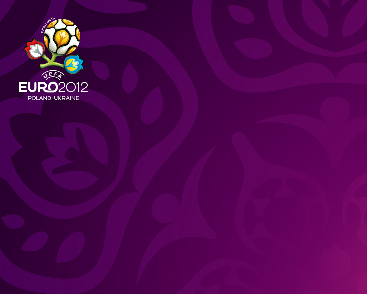 UEFA EURO 2012 identity abstract wallpaper