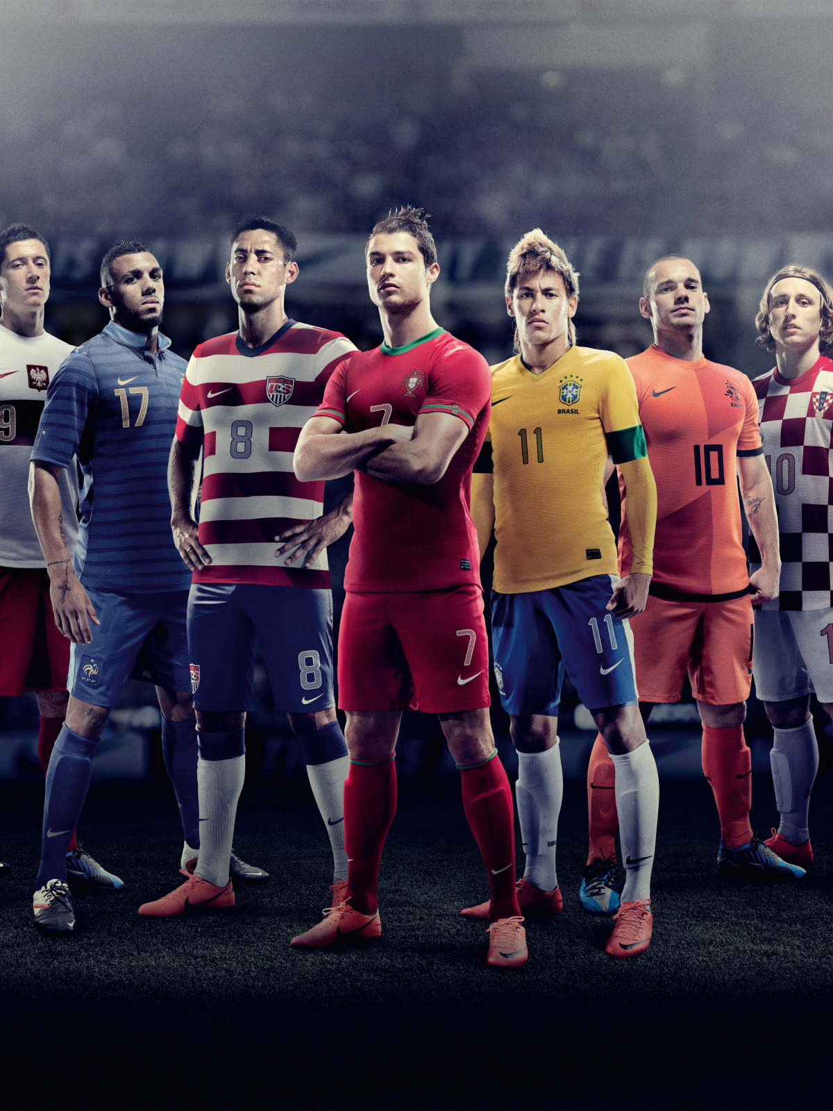 Download wallpaper Nike, Ronaldo