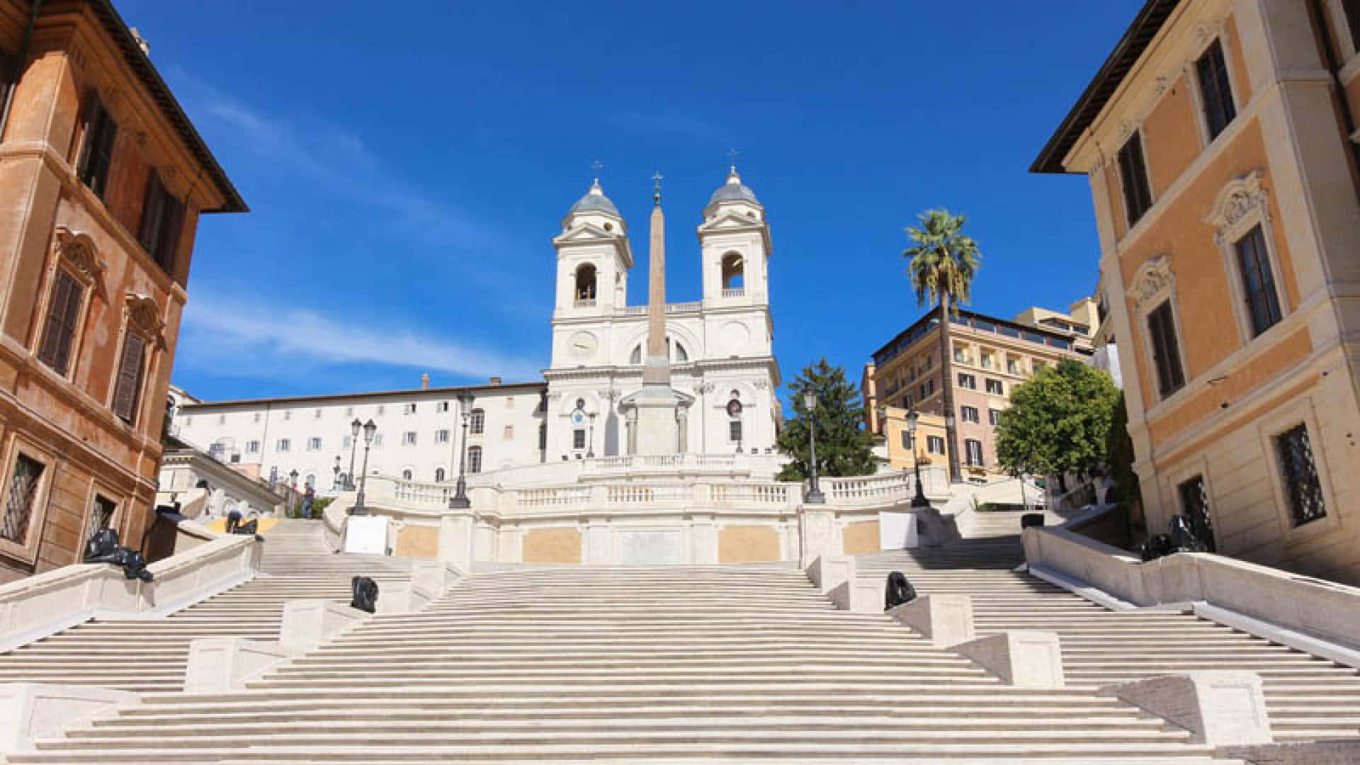 Spanish Steps Monument Rome Italy