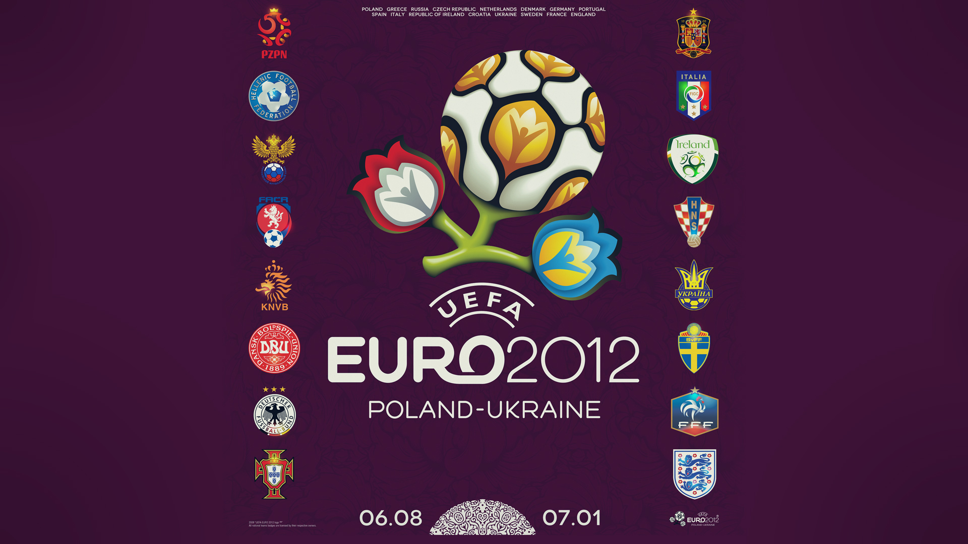 Download wallpaper 2012, Ukraine, euro