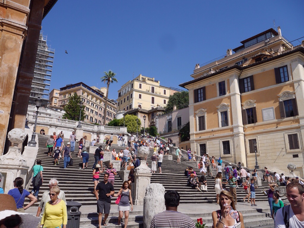 ROME THE SPANISH STEPS