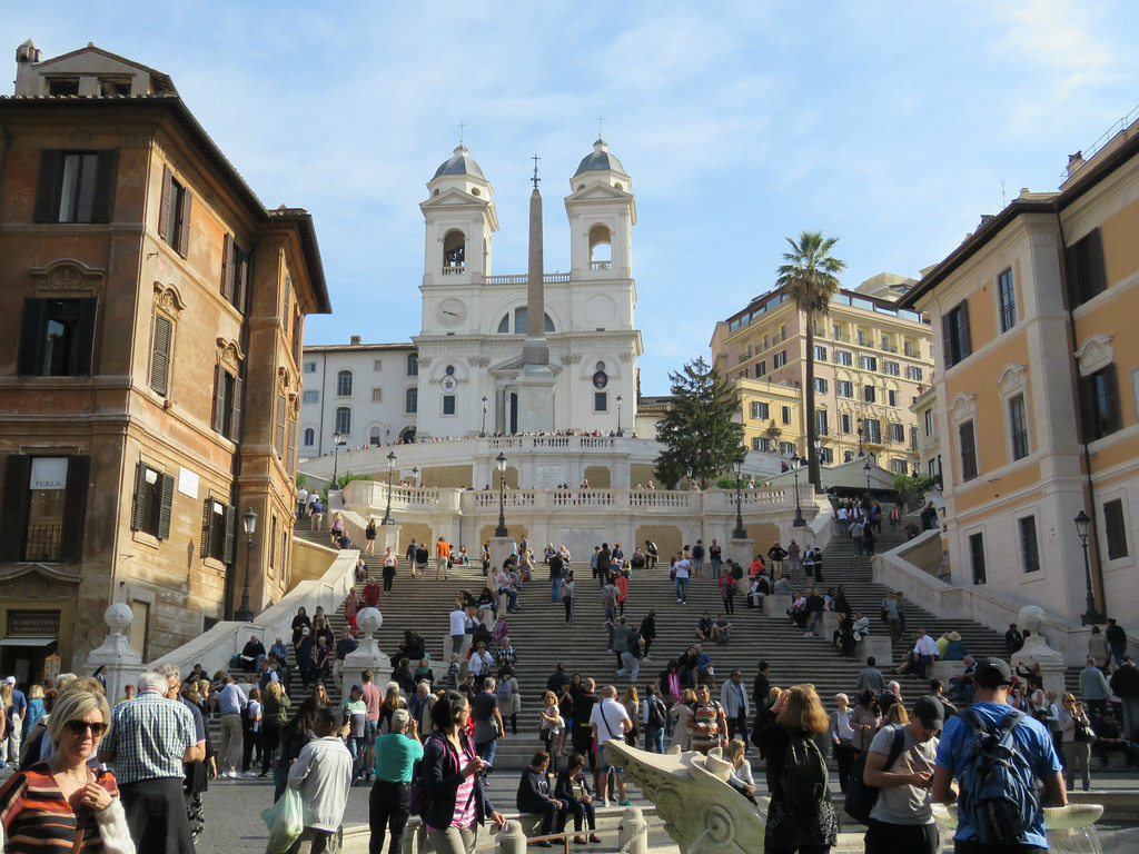 Rome, Italy. The Spanish Steps