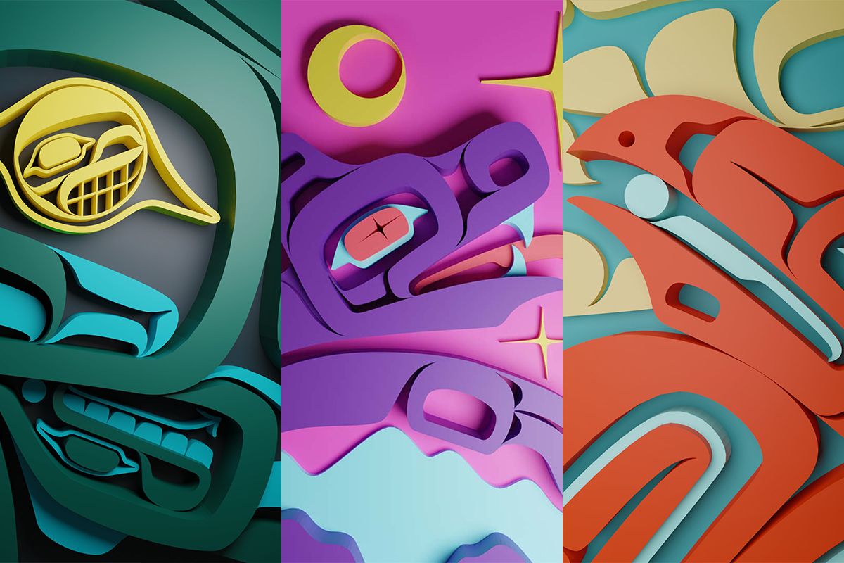 Curated Culture Pixel wallpaper