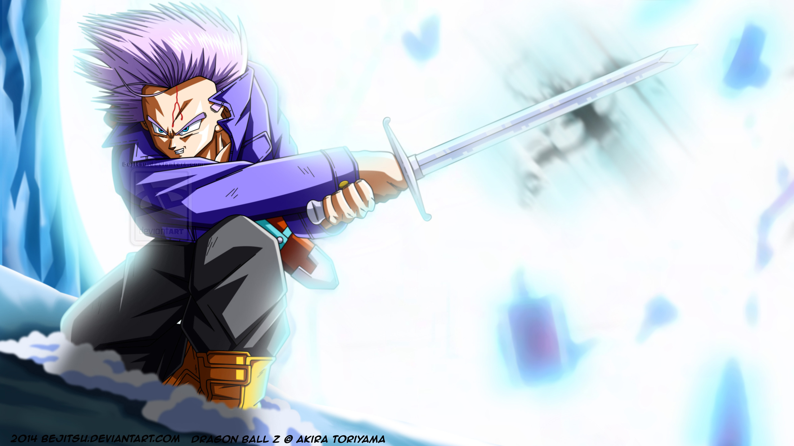 Trunks Dragon Ball Z 4k 1440P