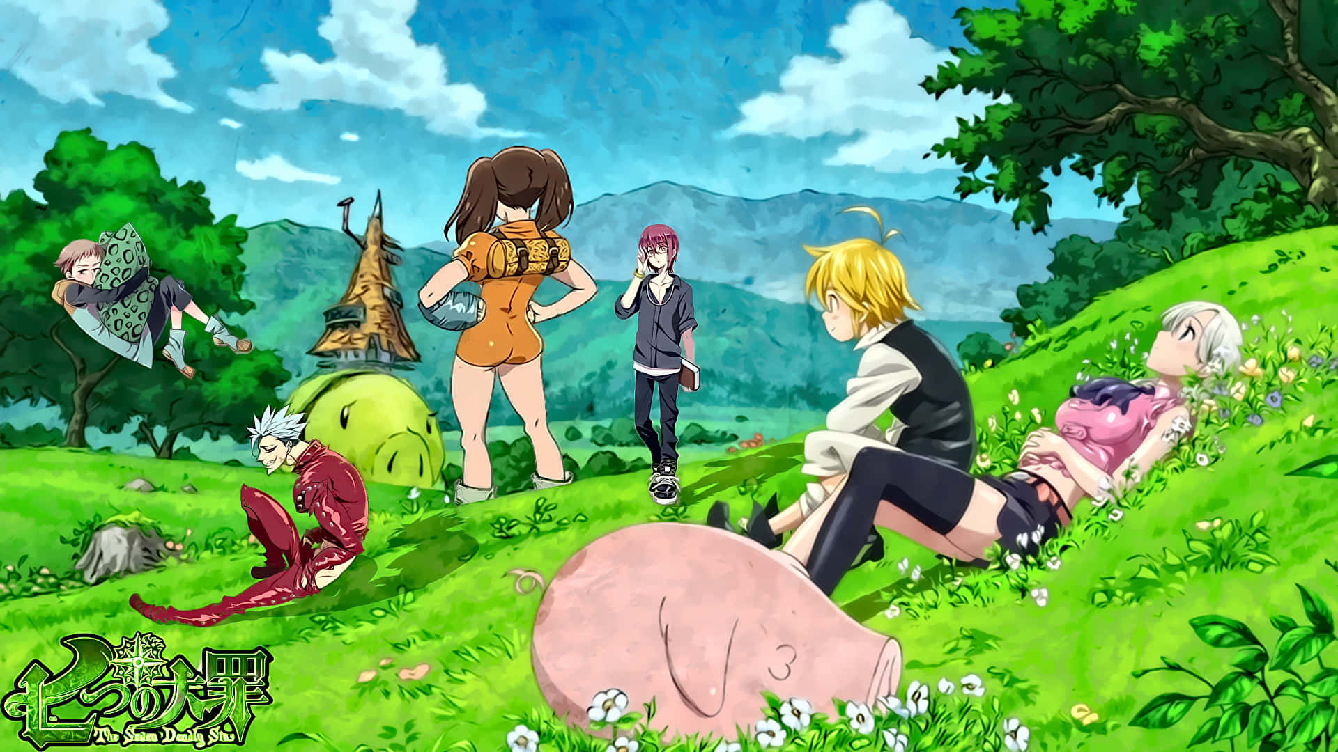 Seven Deadly Sins 4k Wallpaper
