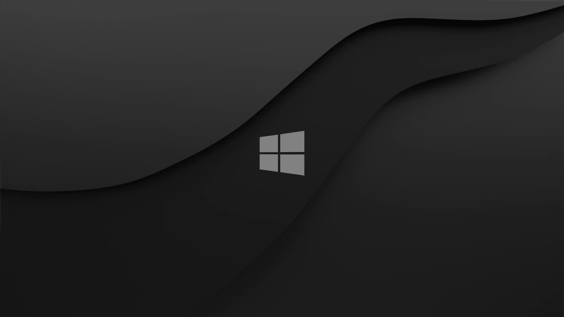 Windows 10 Dark Grey Live Wallpaper