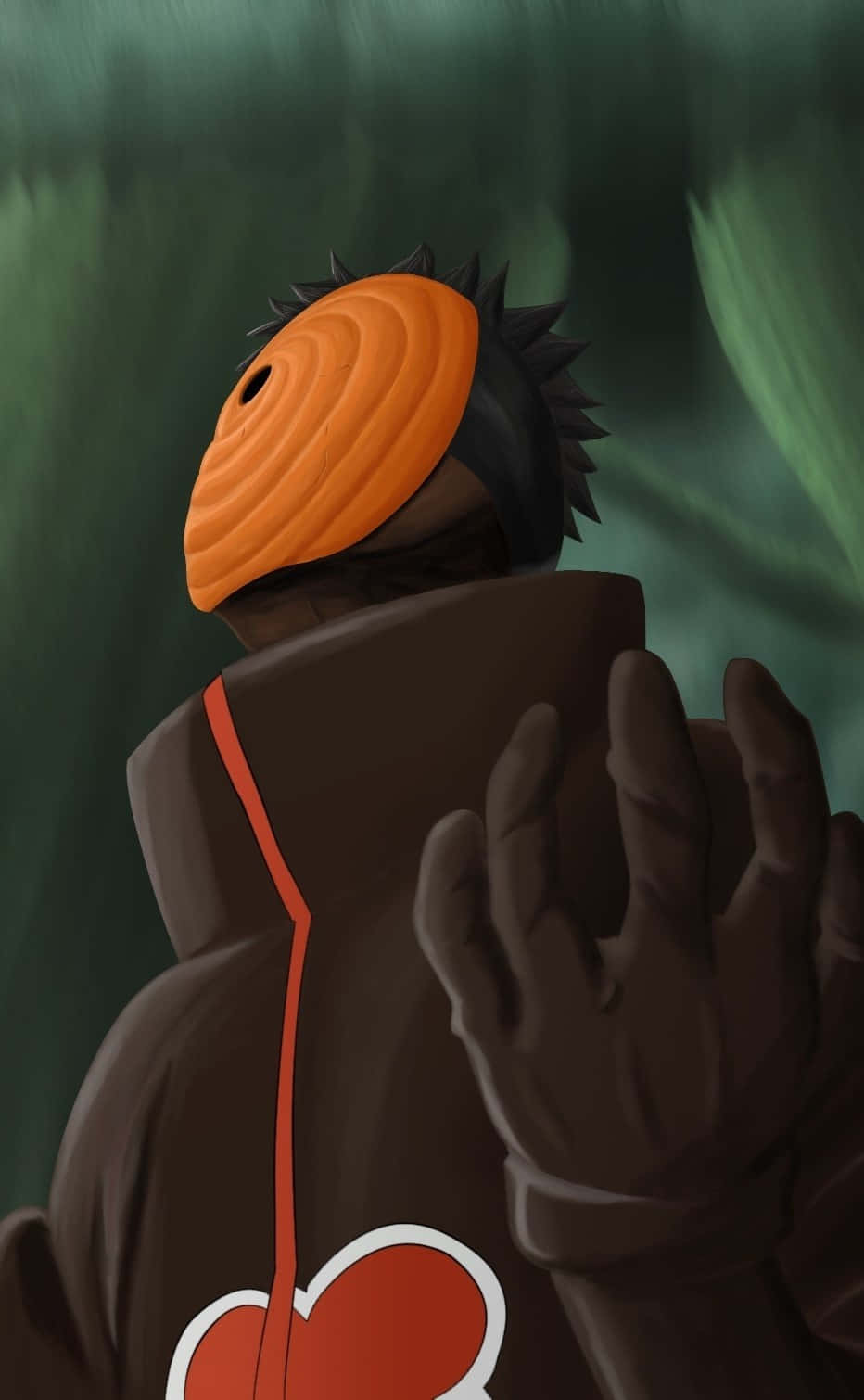 Dark Aesthetic Tobi iPhone Wallpaper