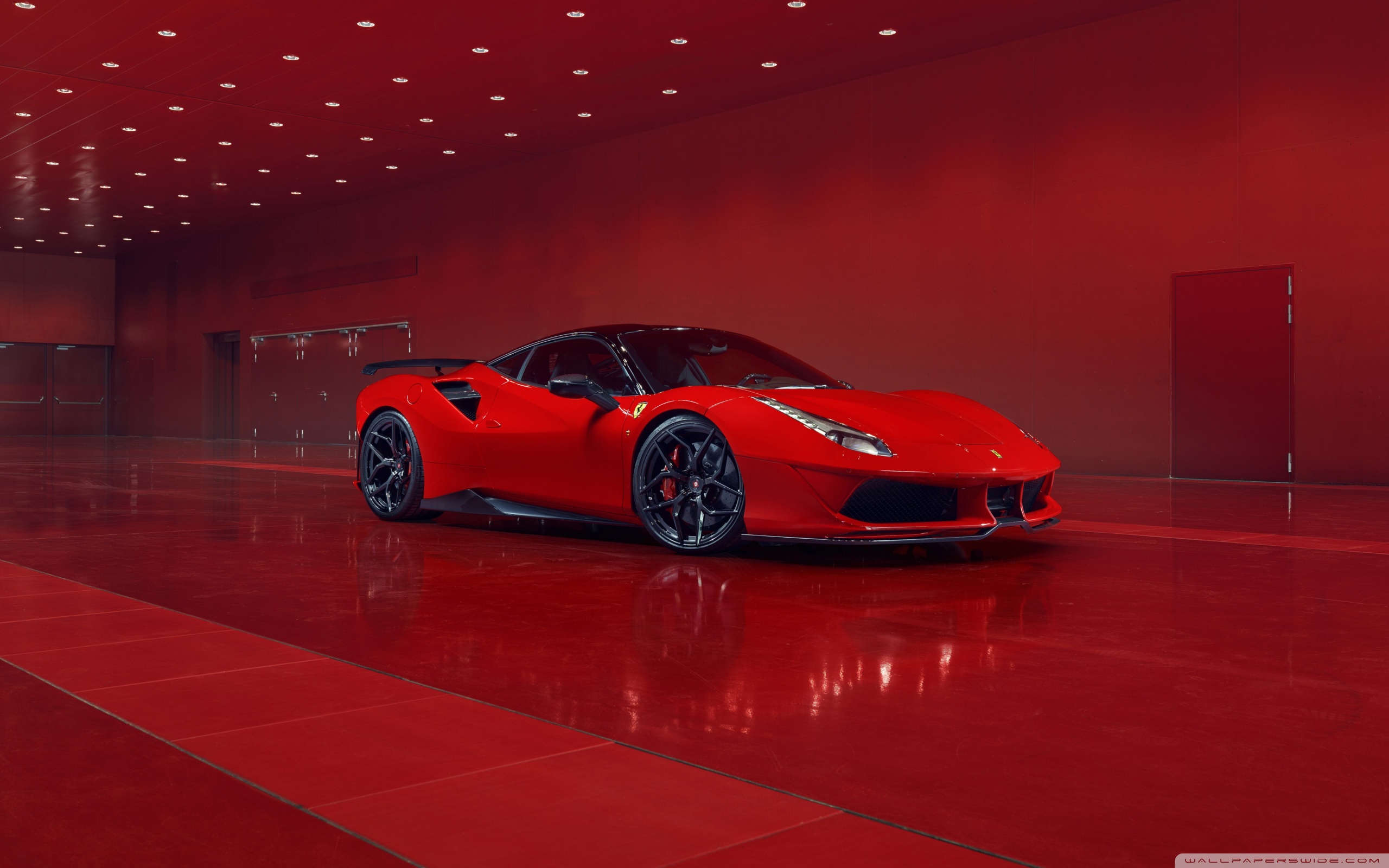 Ferrari Red Car Ultra HD Wallpaper