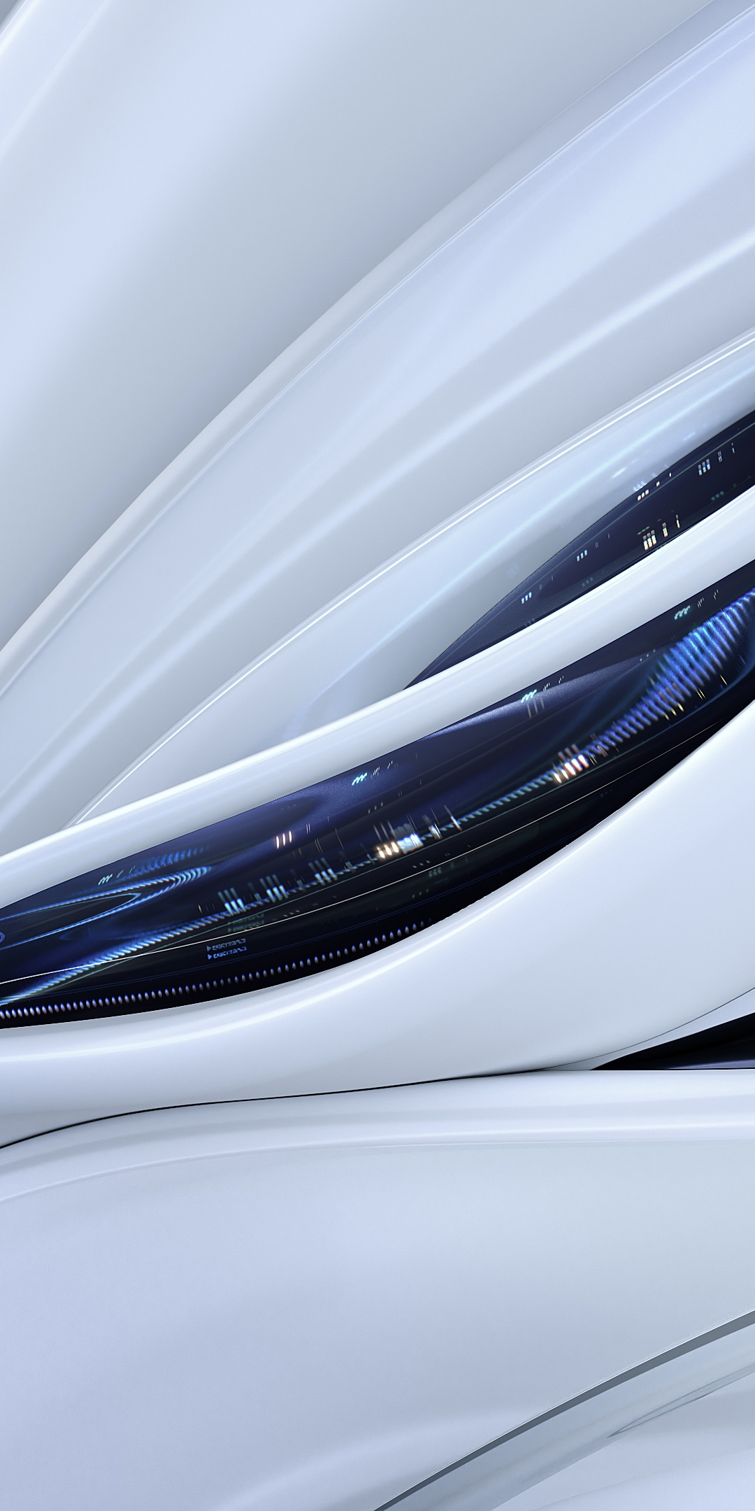 Illuminated Wallpaper 4K, White