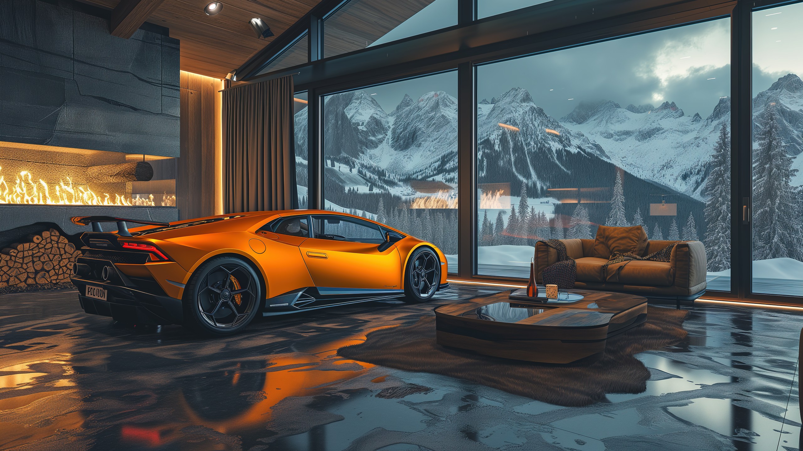 Lamborghini Huracan Cozy Wallpaper