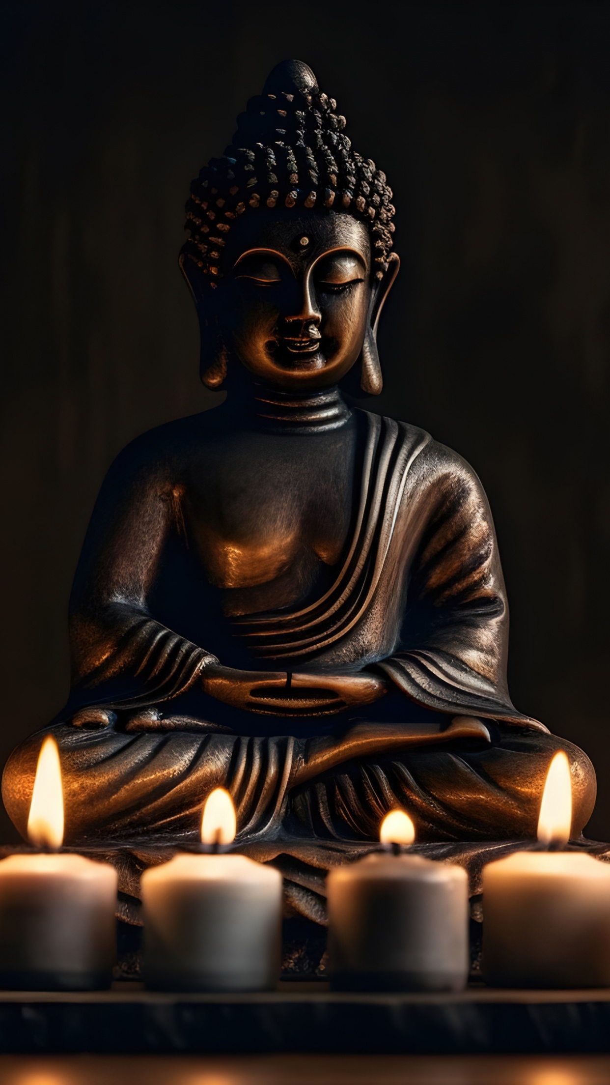 Gautama Buddha Wallpaper 4K, Spiritual