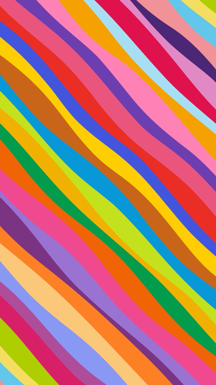Phone Wallpaper. 'Bright colourful stripe'