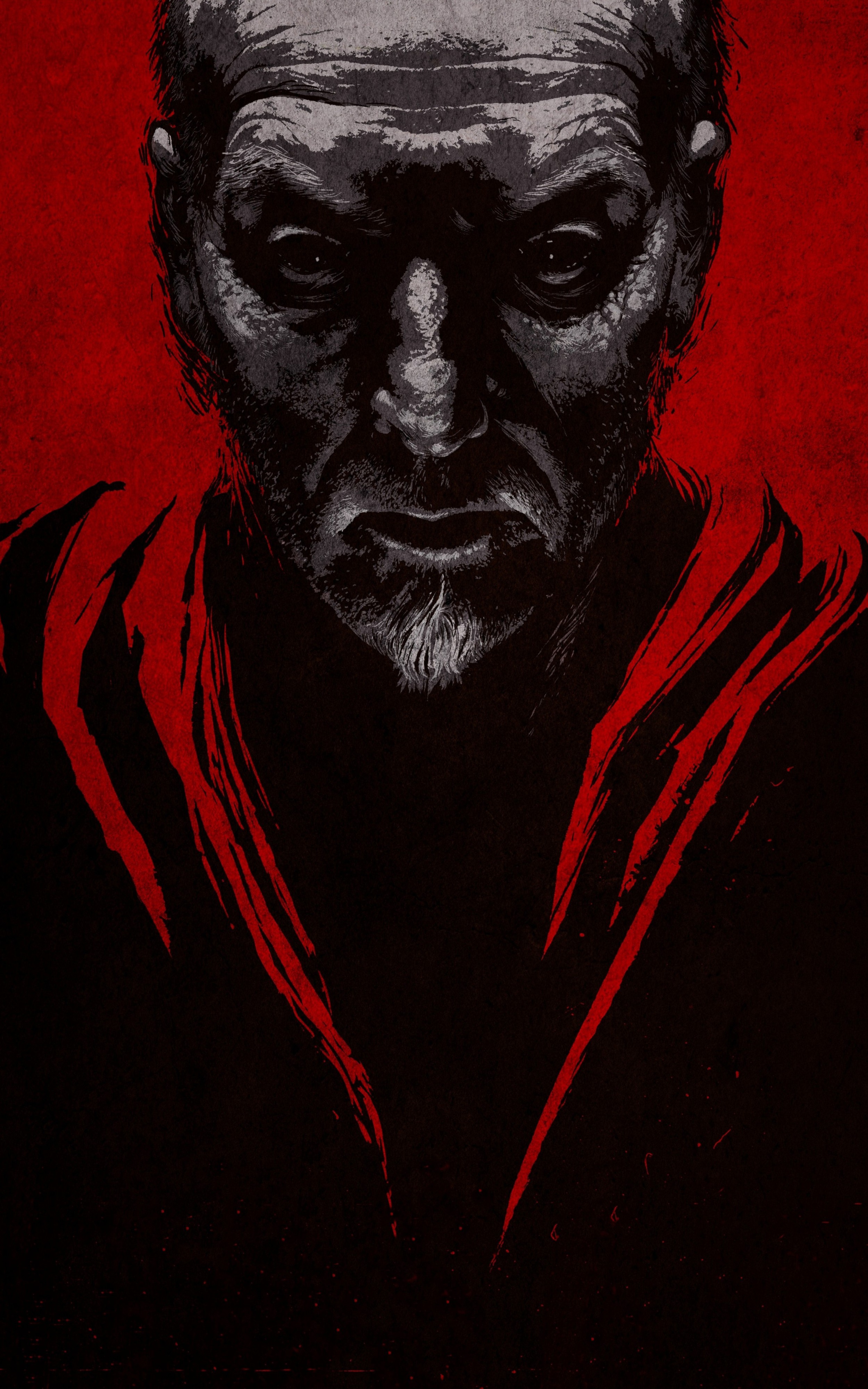 Tobin Bell Movie Jigsaw Phone Wallpaper