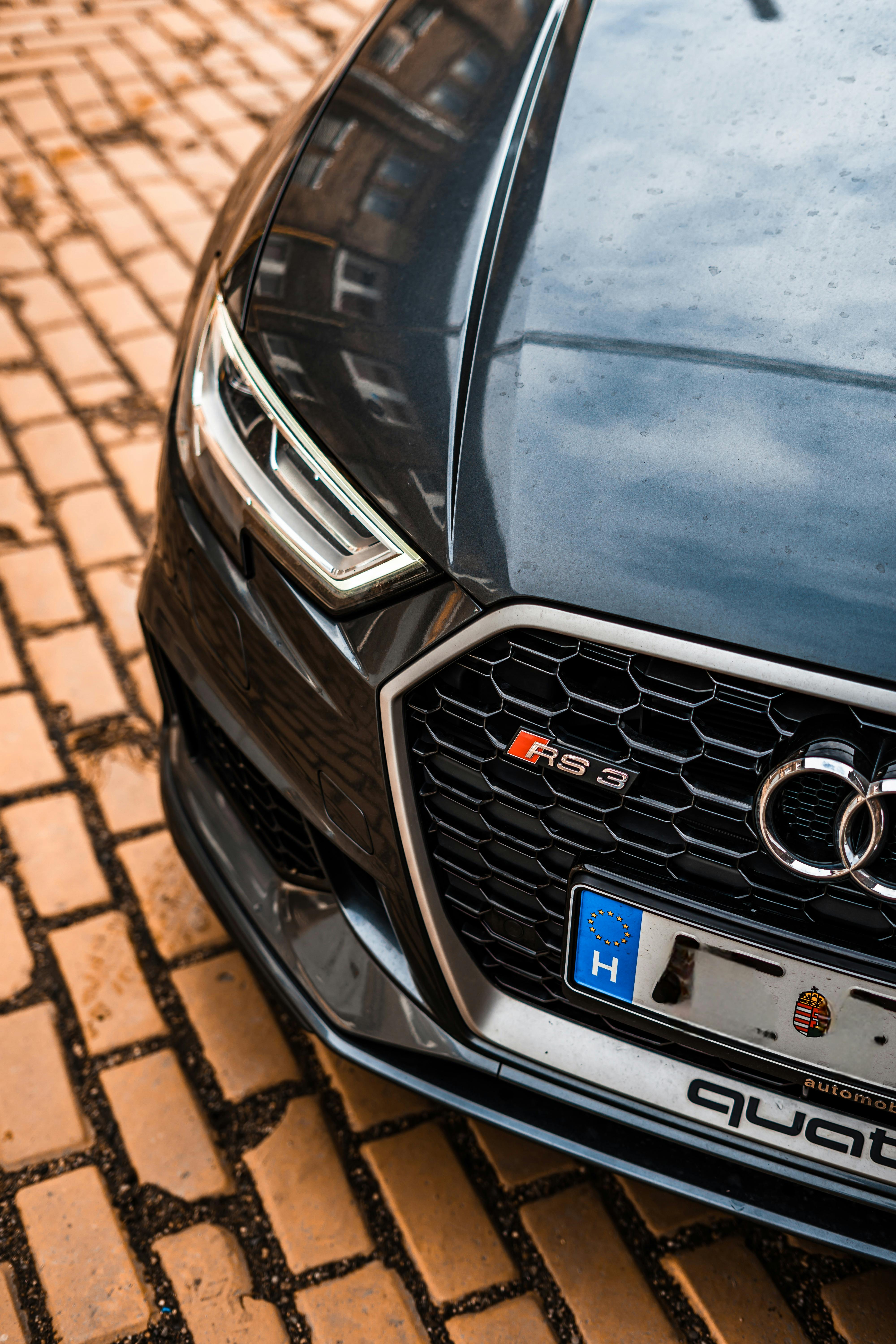 Black Audi Car · Free