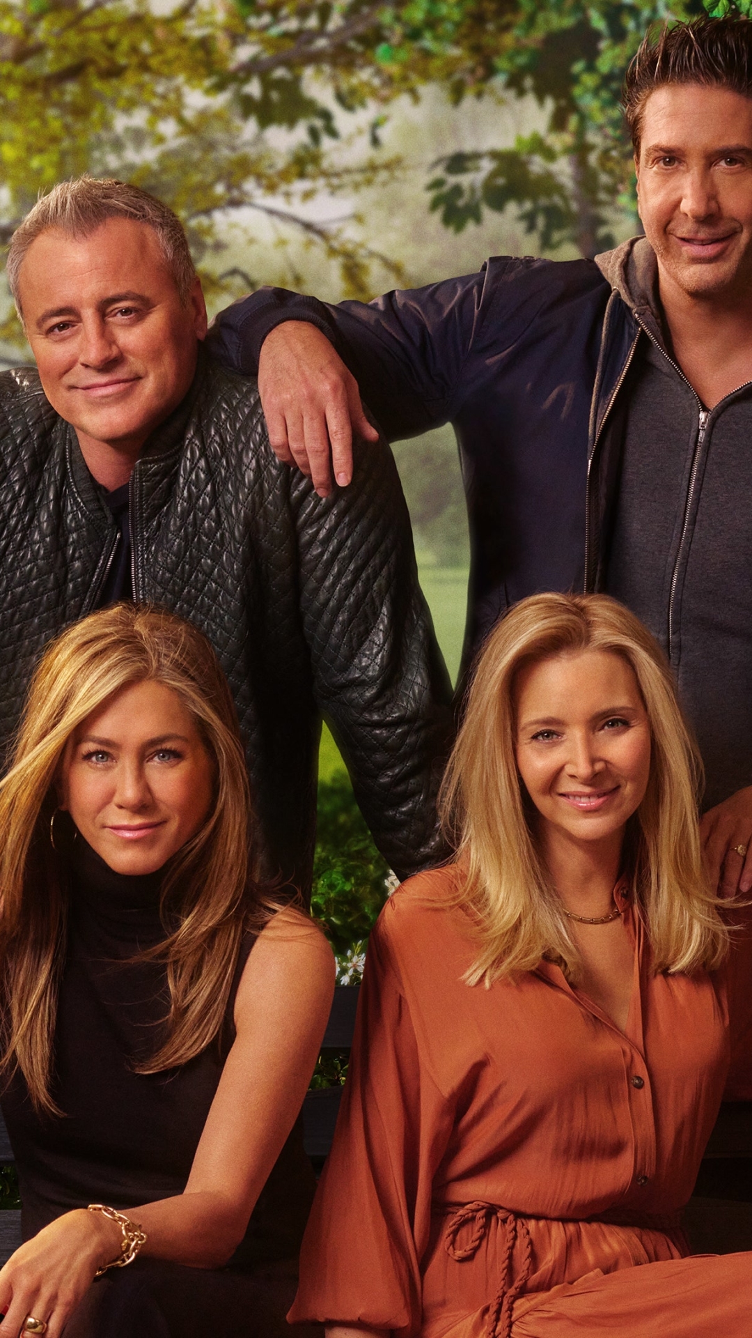 Phone wallpaper: Friends, Tv Show, Friends: The Reunion, David Schwimmer, Lisa Kudrow, Matt Leblanc, Jennifer Aniston 1405038