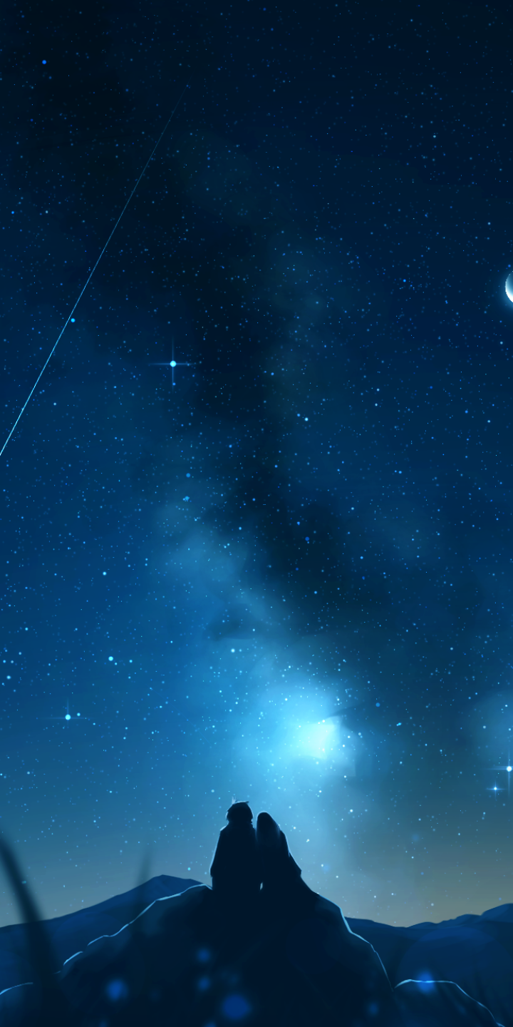 Starry Sky iPhone Wallpaper