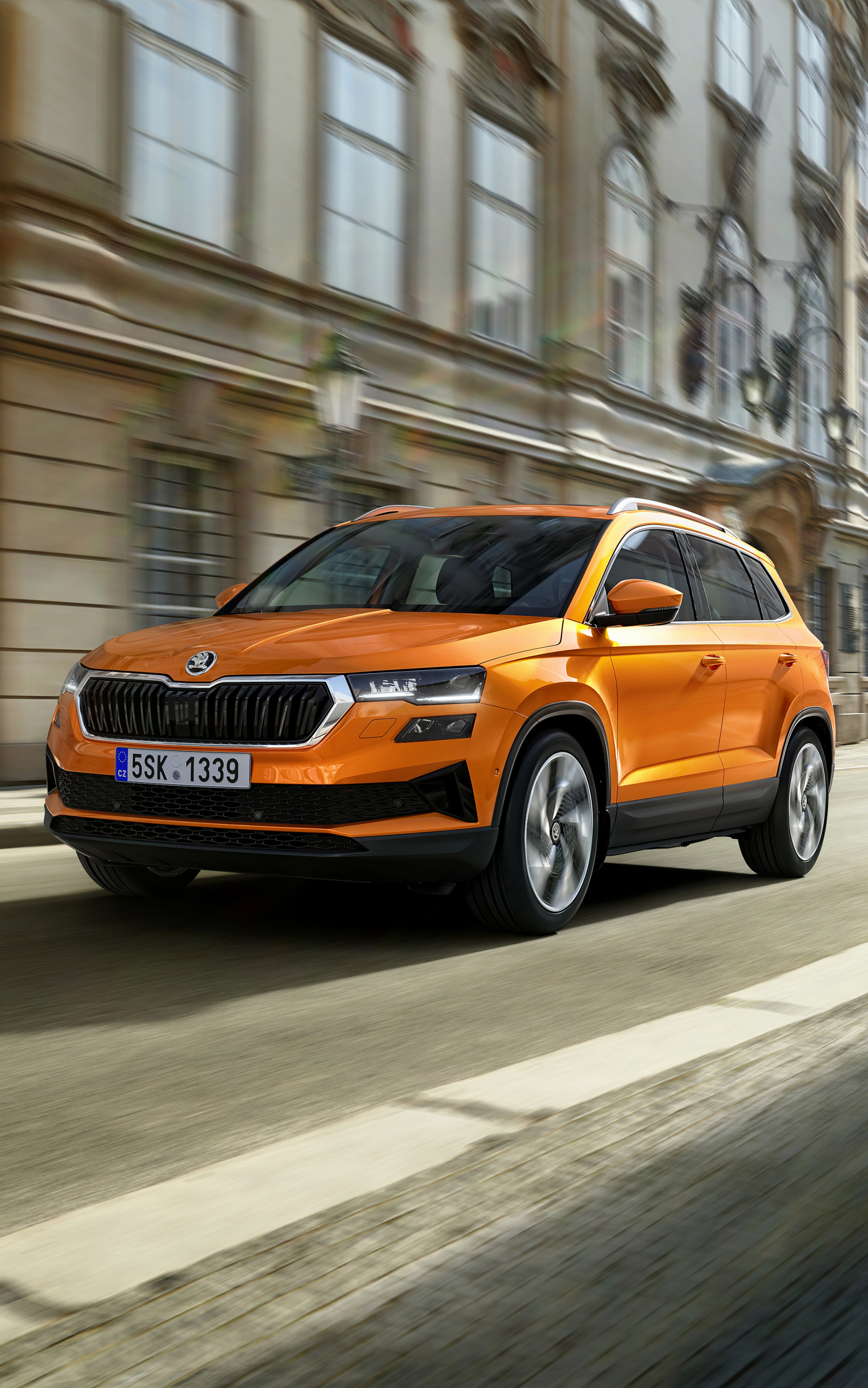 Škoda Karoq 4×4 iPhone Wallpaper