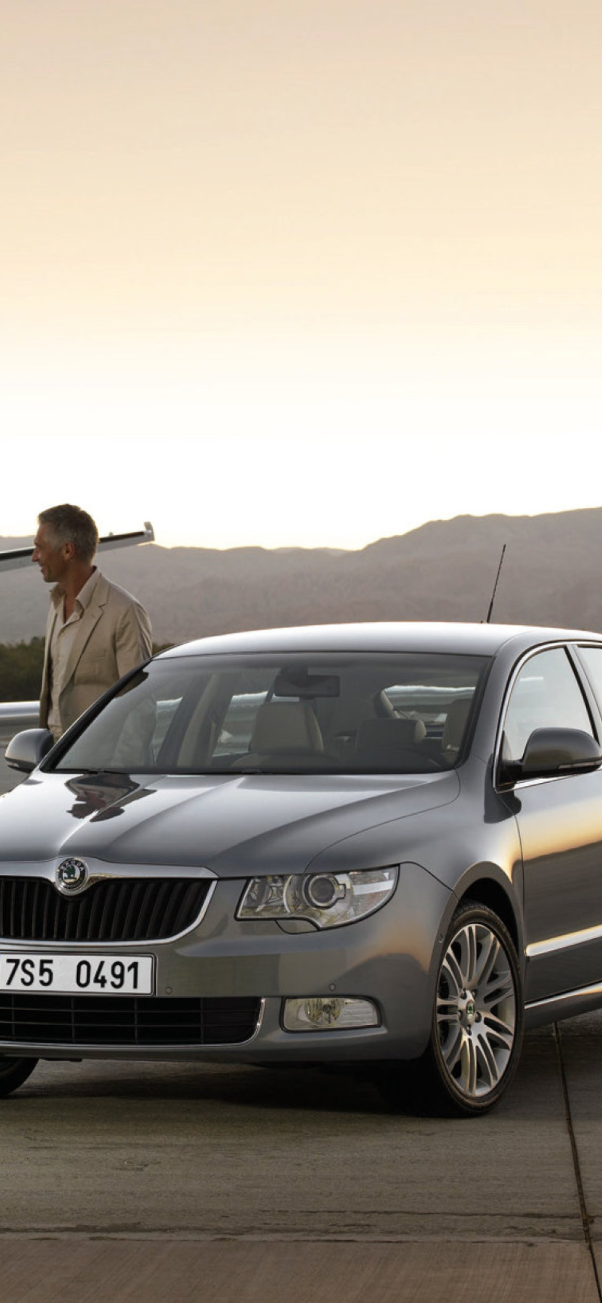 Skoda Superb Wallpaper for iPhone 11