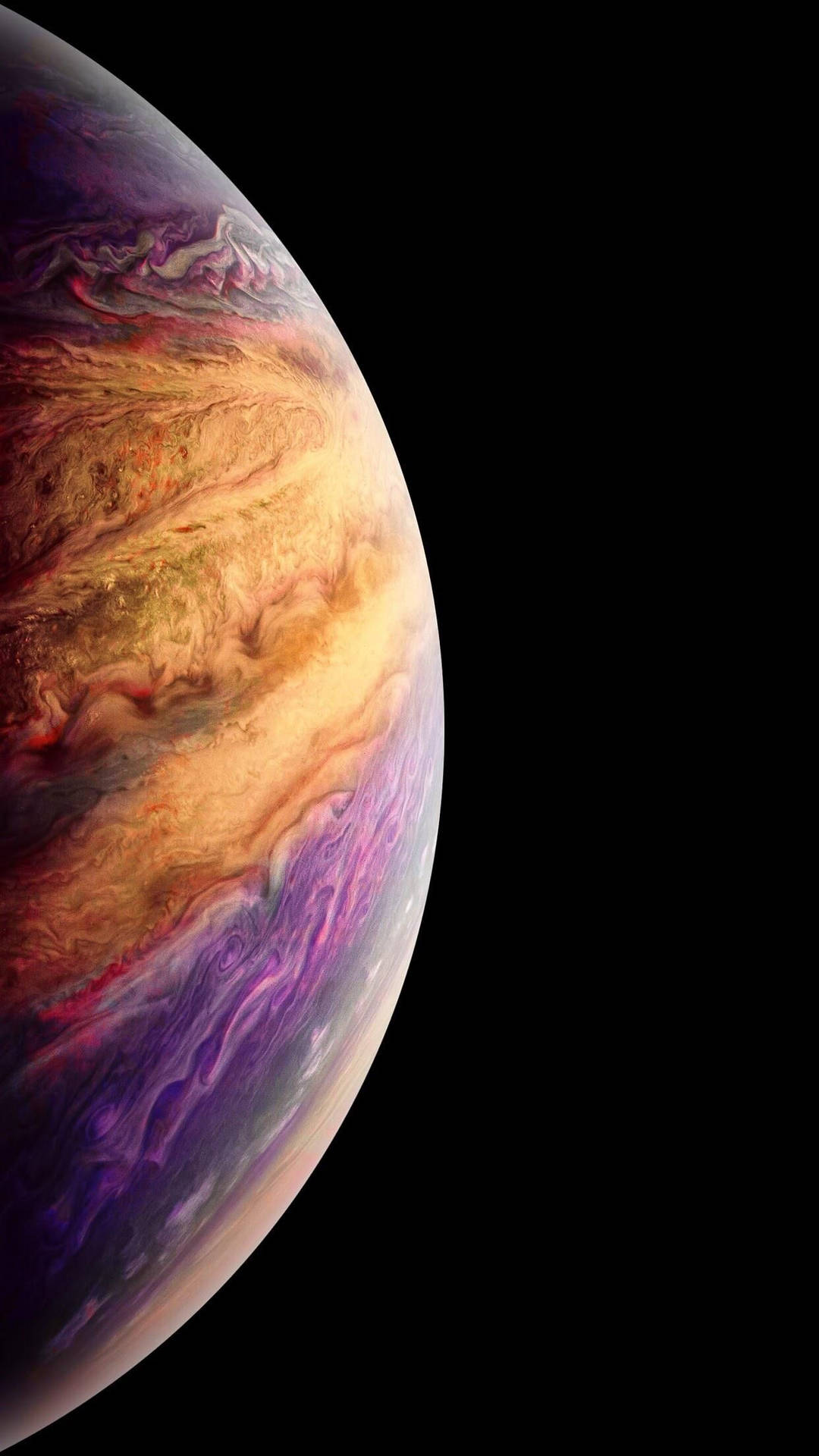 iPhone Xs Planet Wallpaper