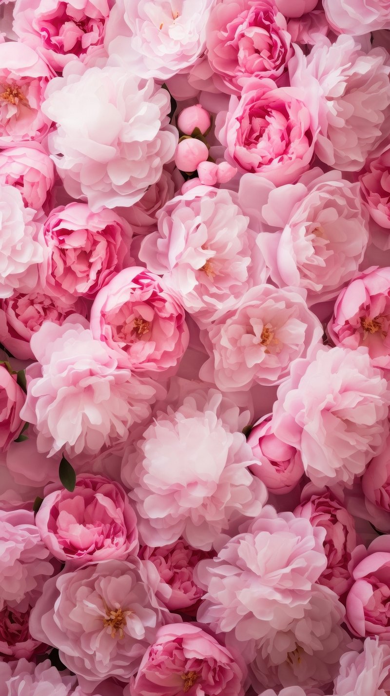iPhone Wallpaper Peony Photo Image
