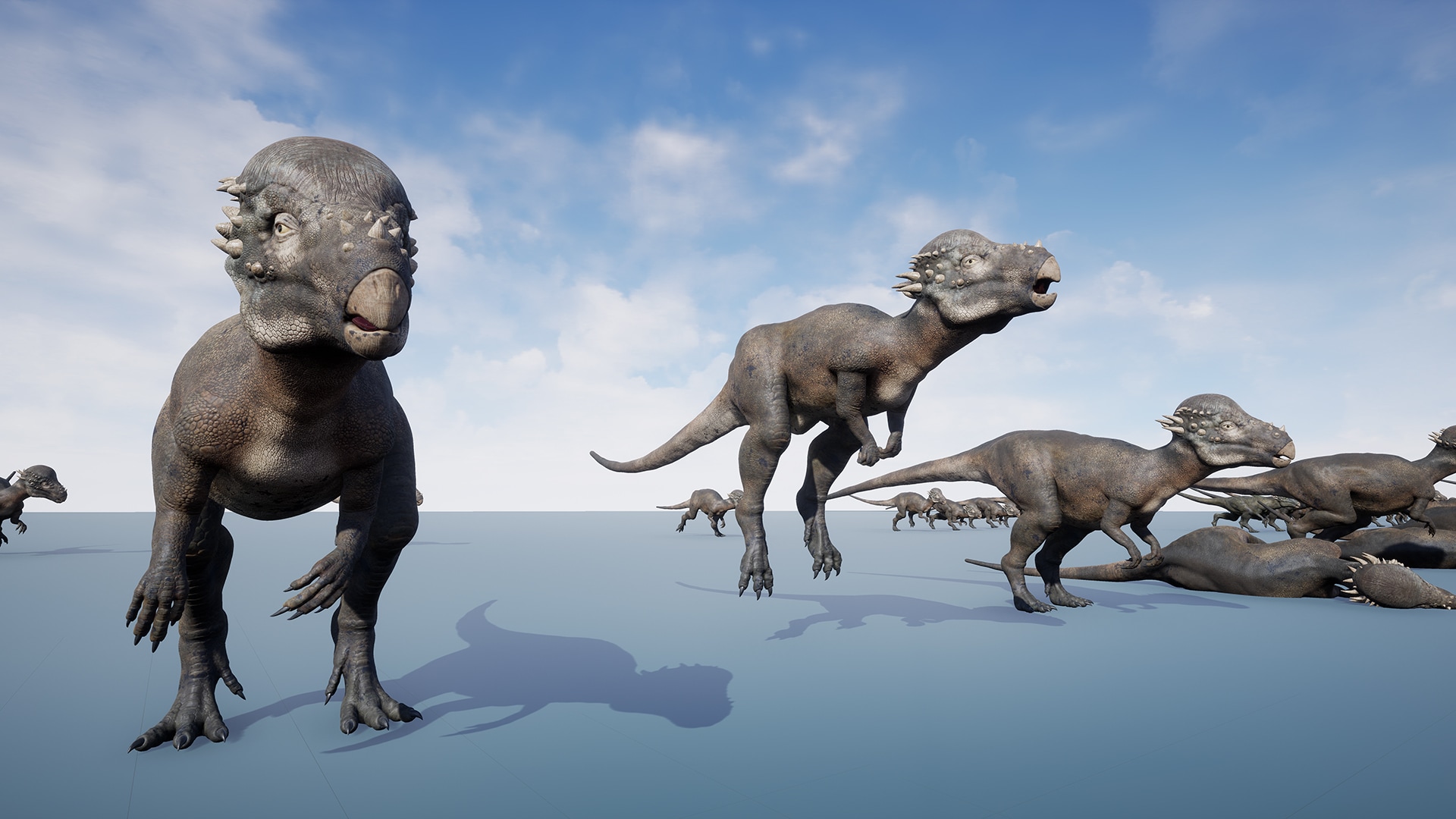 Pachycephalosaurus in Characters
