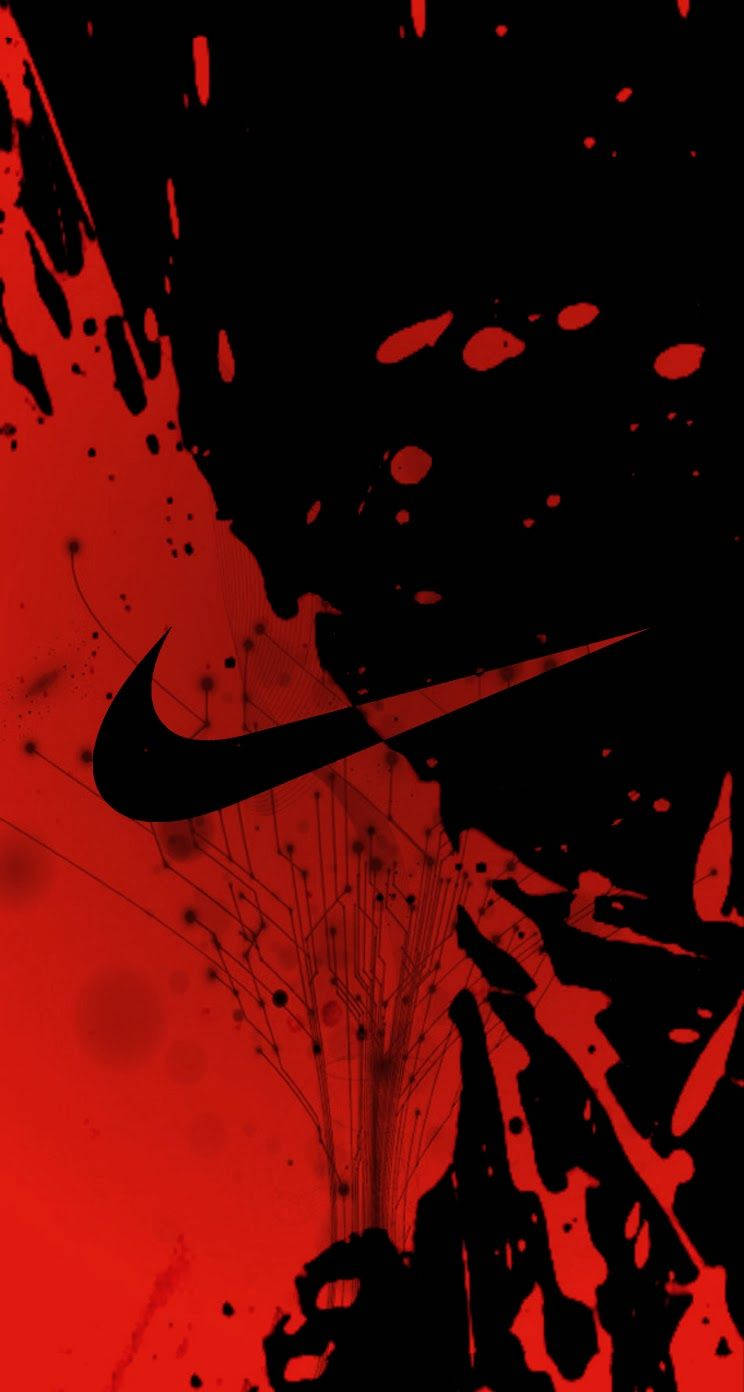 Download free Cool Red And Black Nike