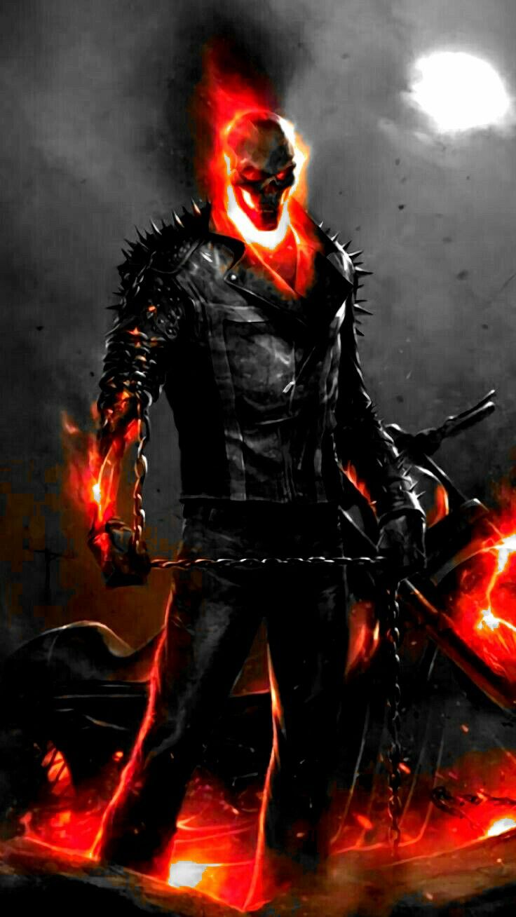 Ghost rider Jonny Blaze