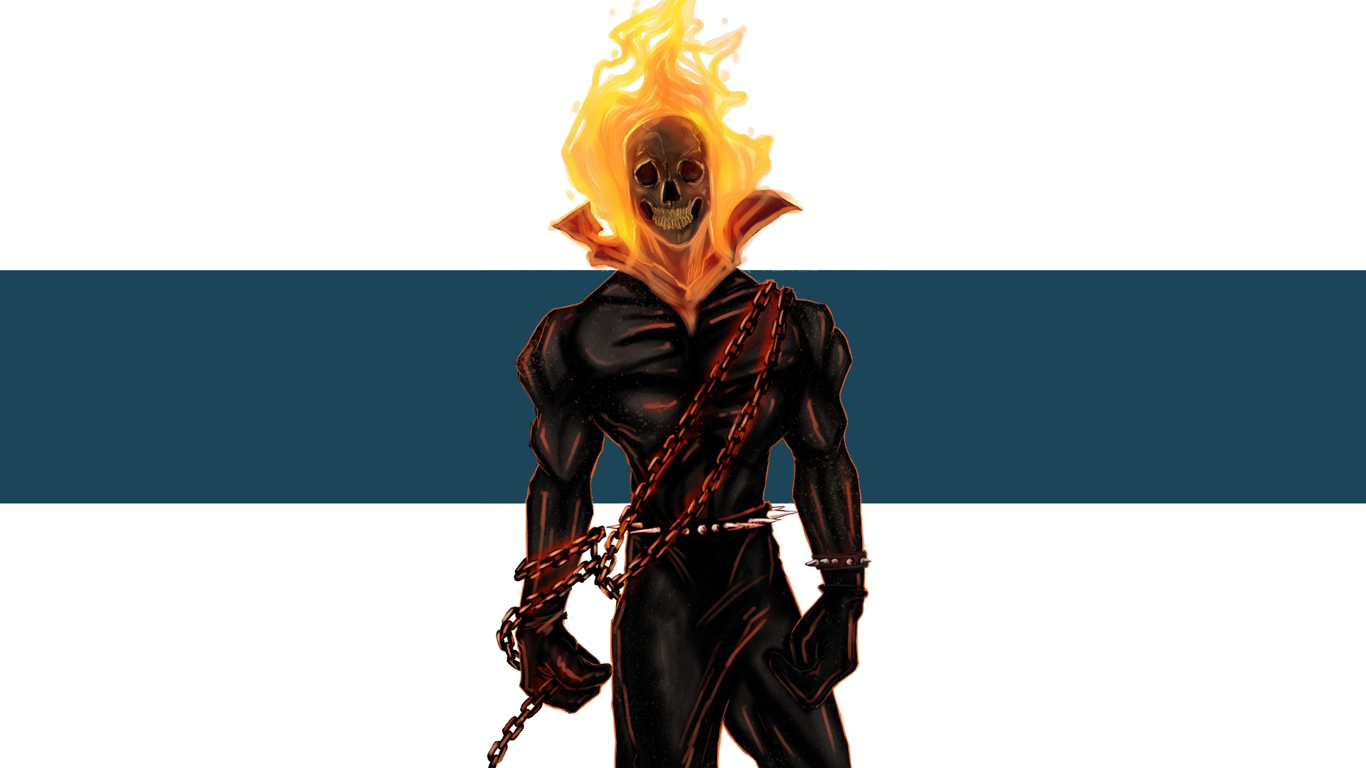 Johnny Blaze Comic Ghost Rider HD Wallpaper