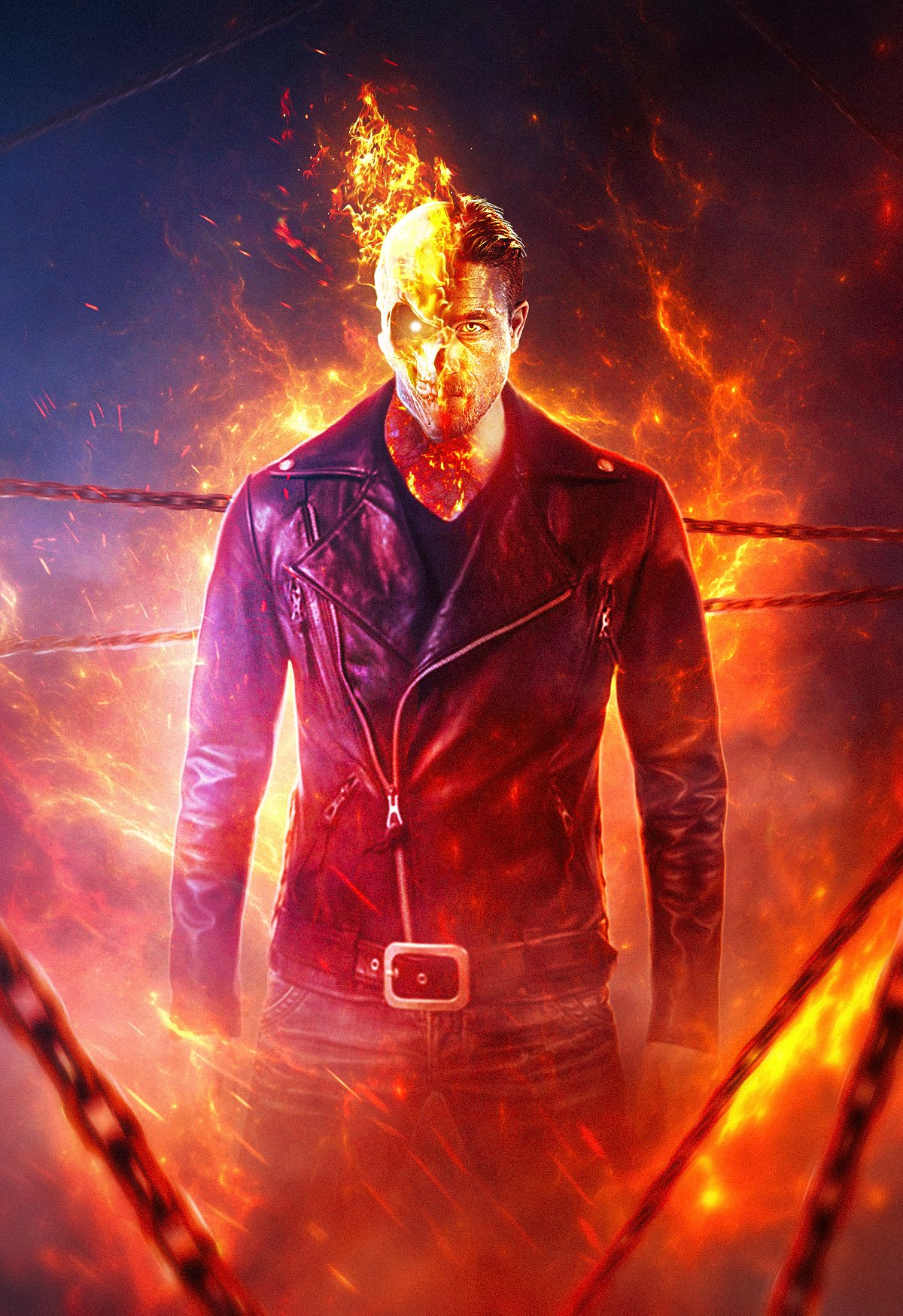 Charlie Hunnam as Ghost Rider