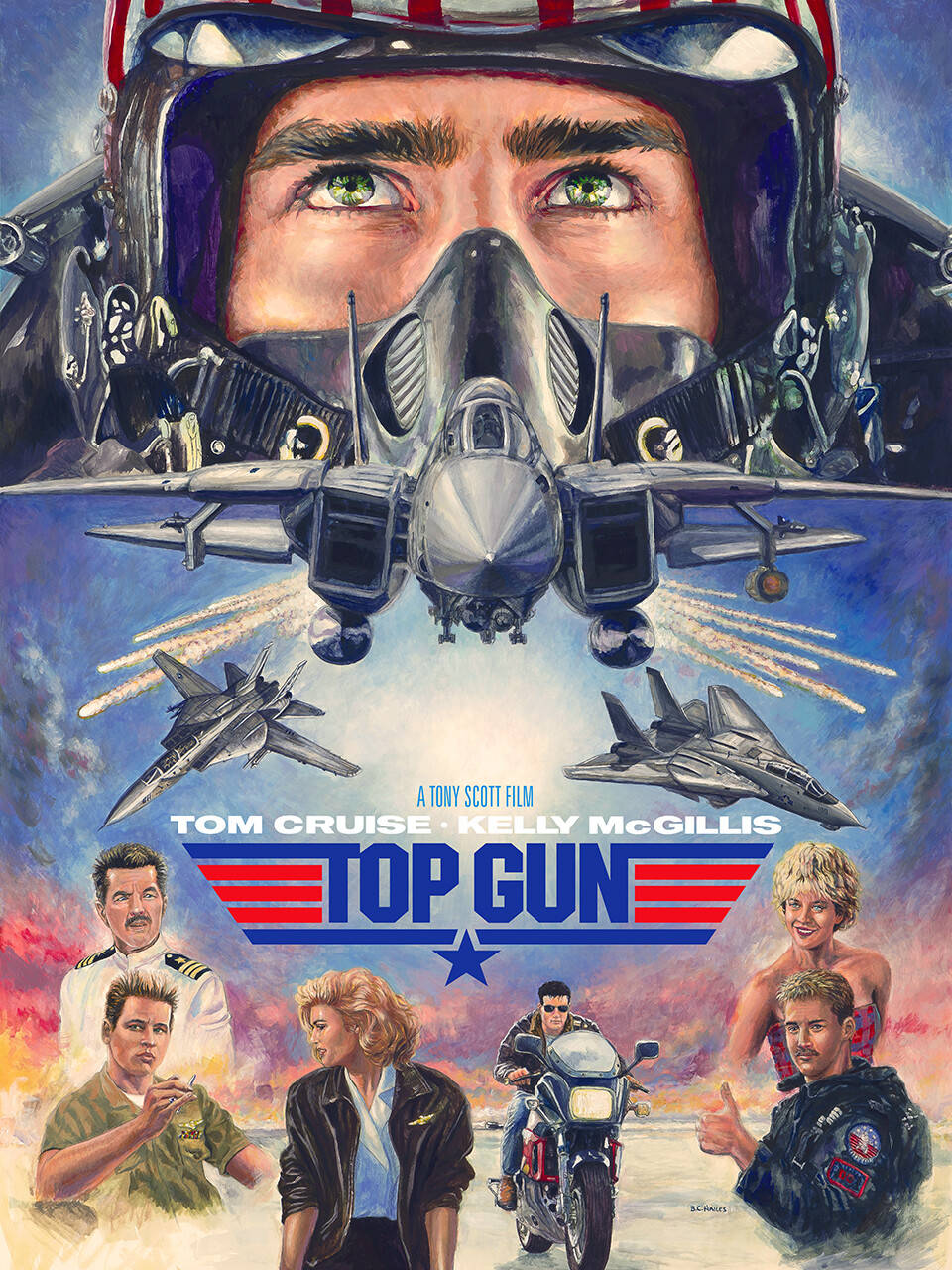 Download free Top Gun Maverick Fan Art Wallpaper